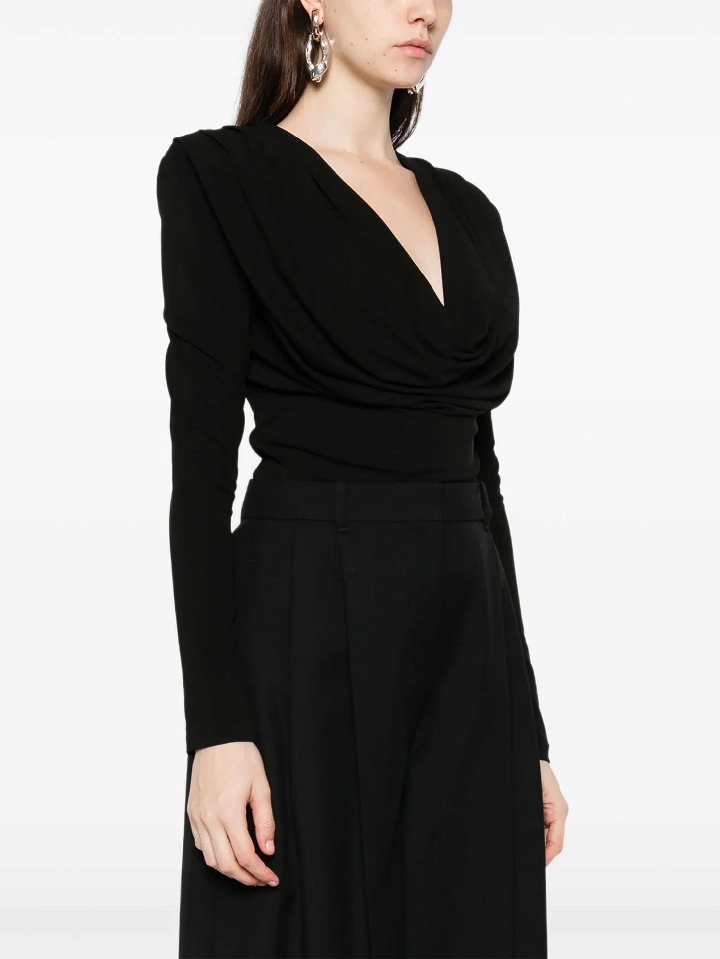 drape blouse