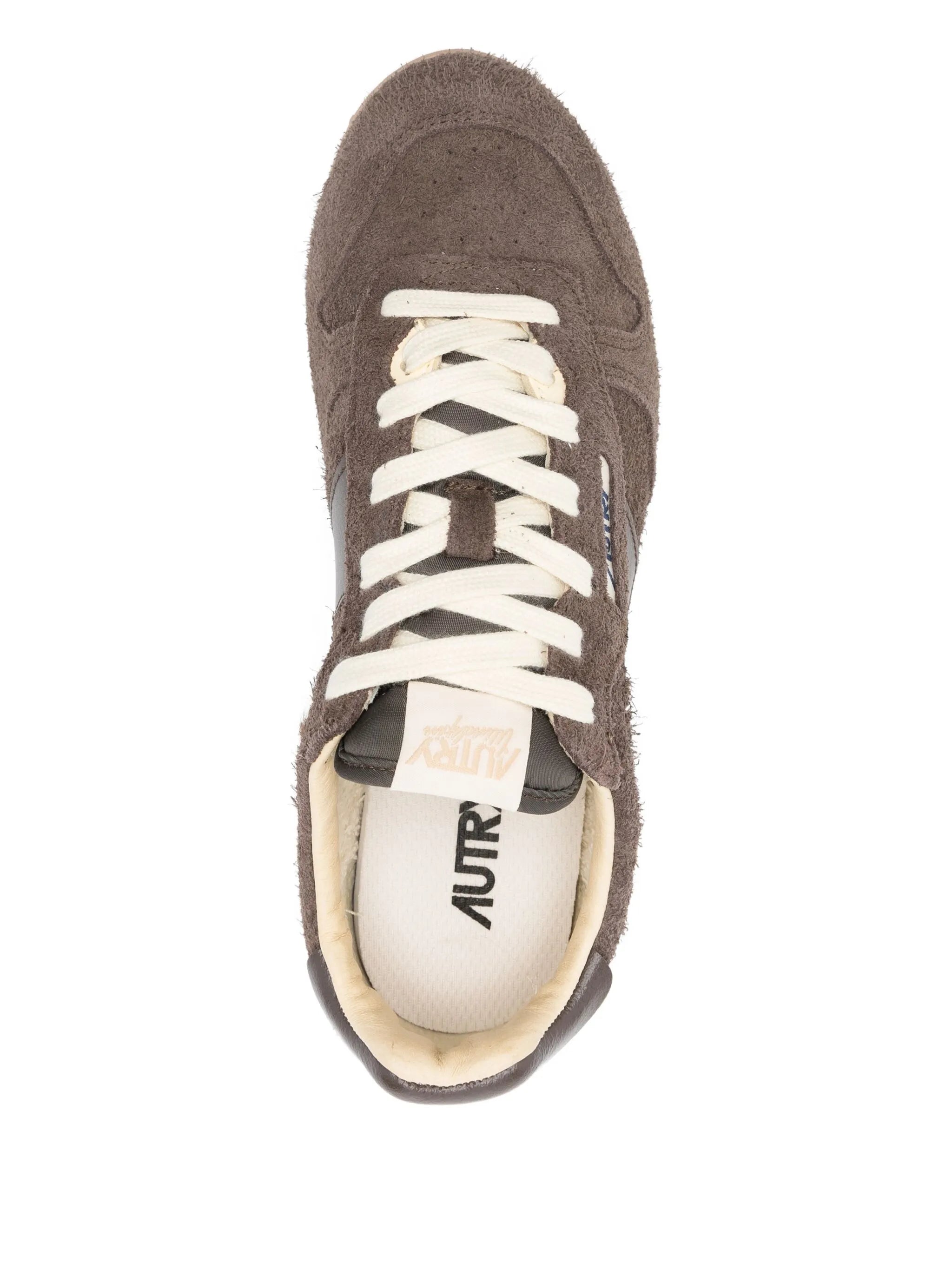 Windspin suede and leather sneakers