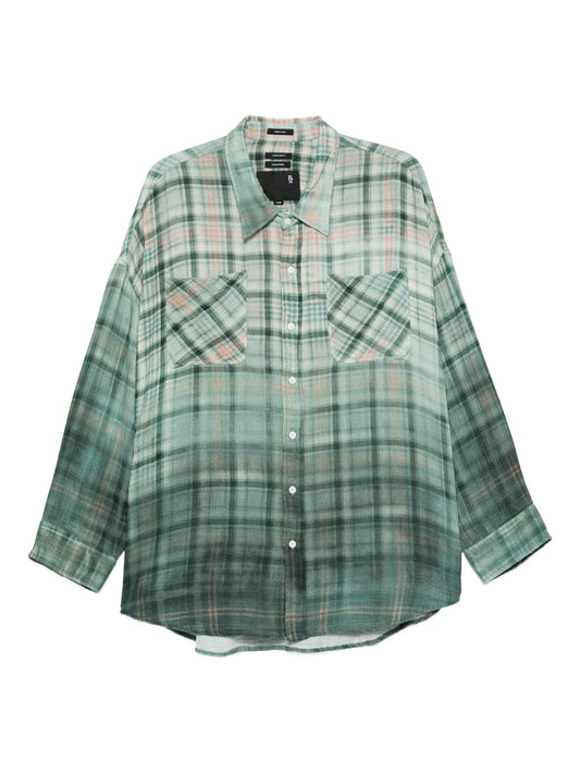 checked-pattern shirt