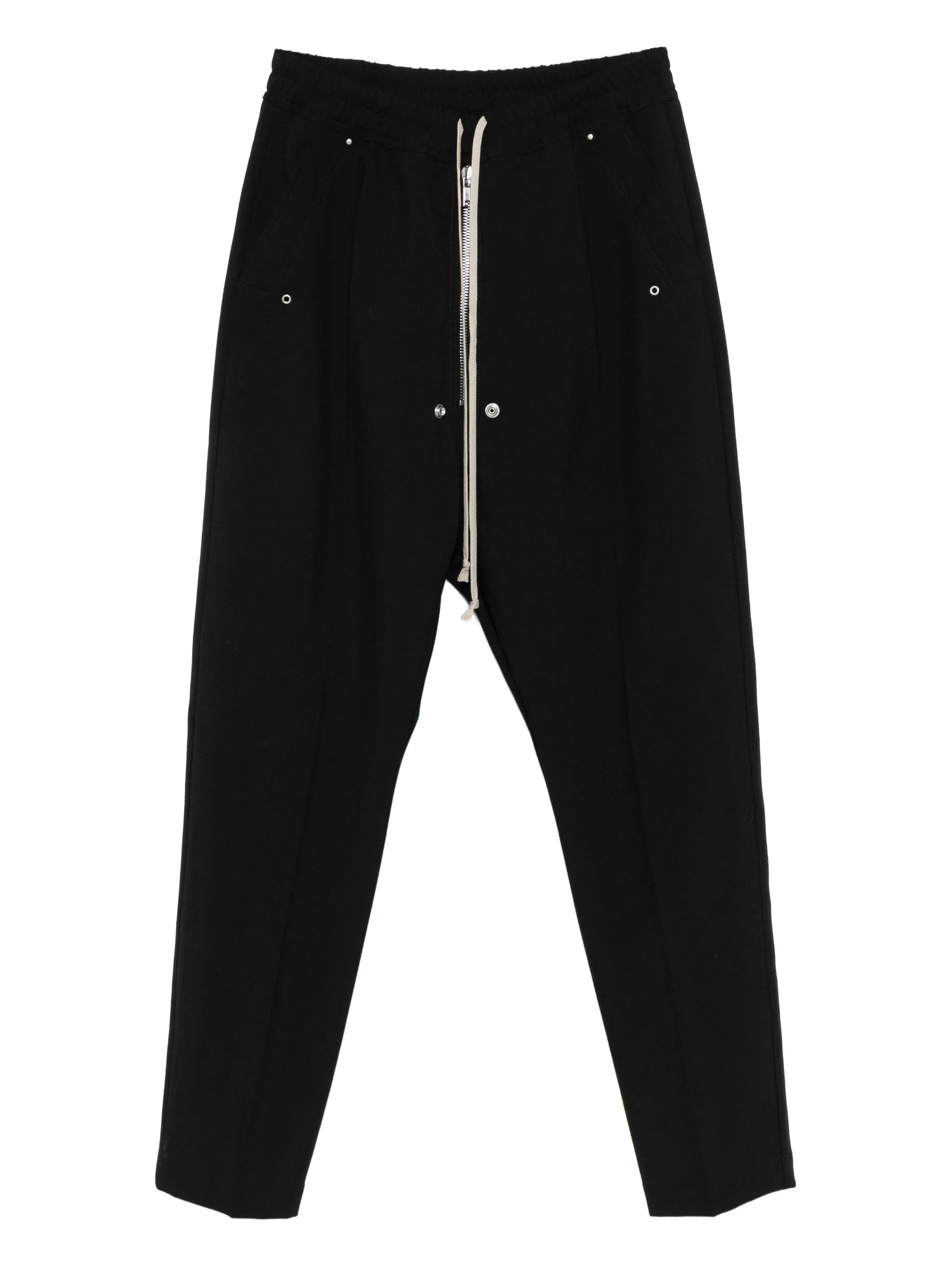 BELA drawstring button trousers