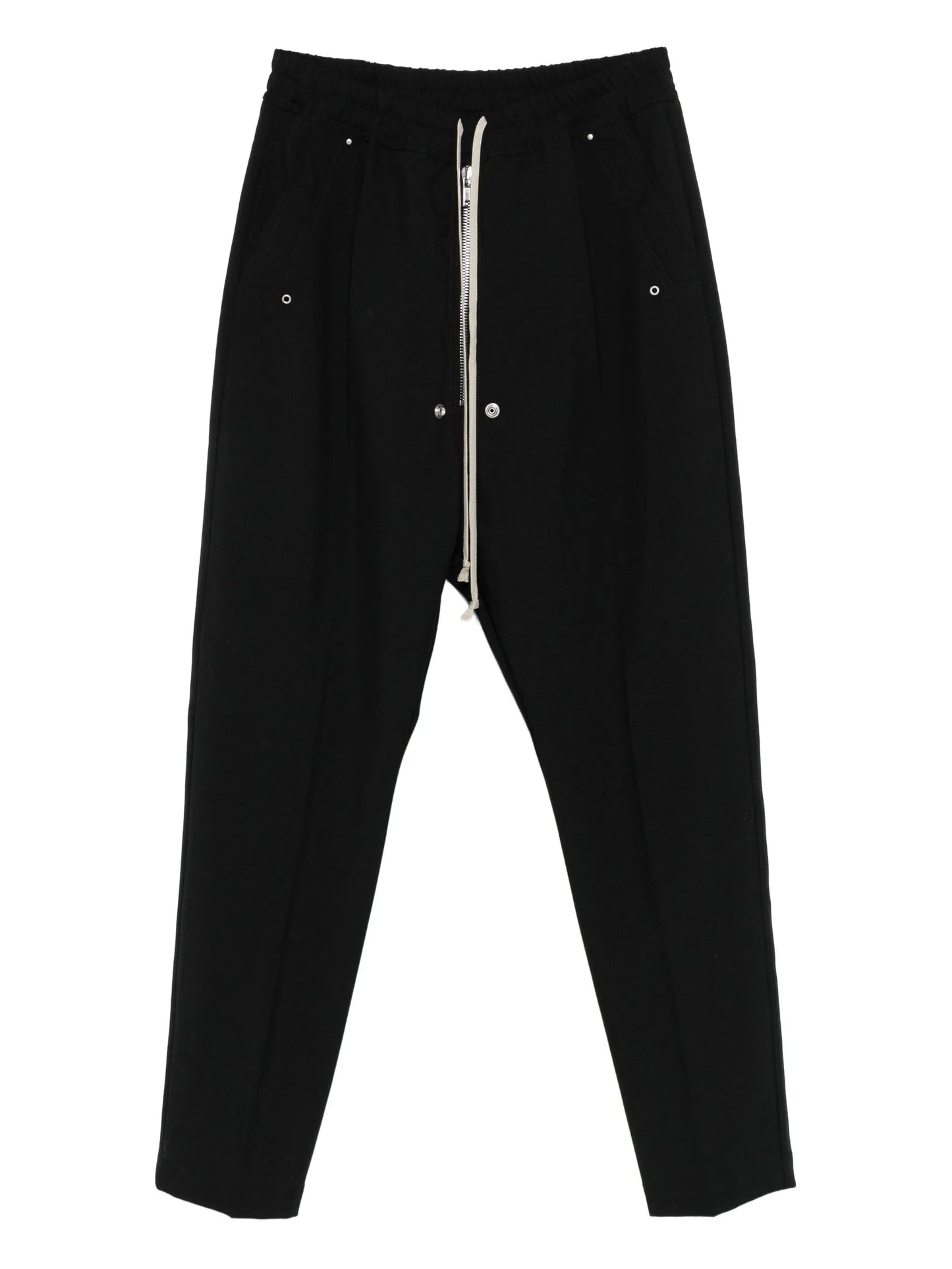 BELA drawstring button trousers