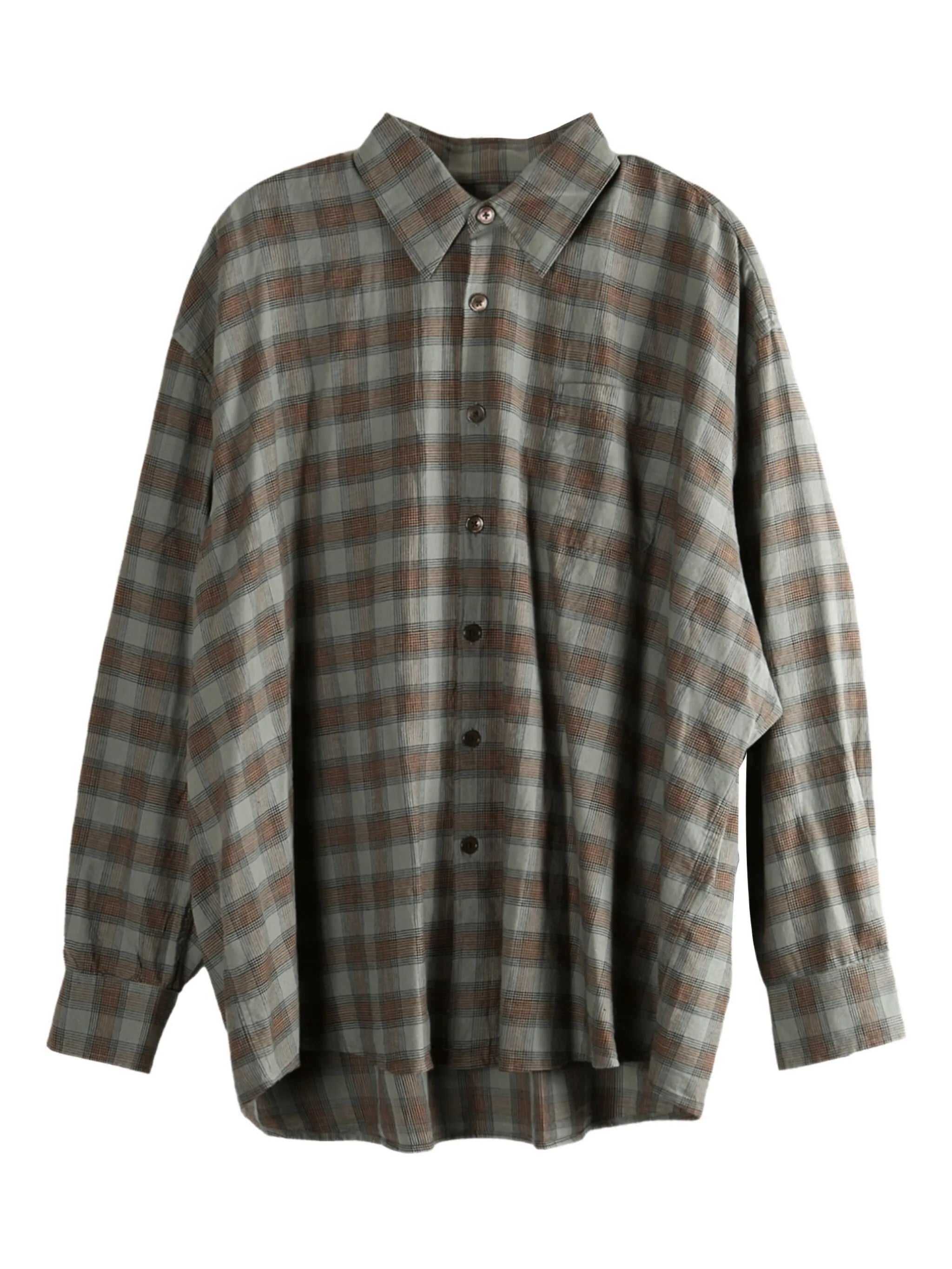 flannel check shirt