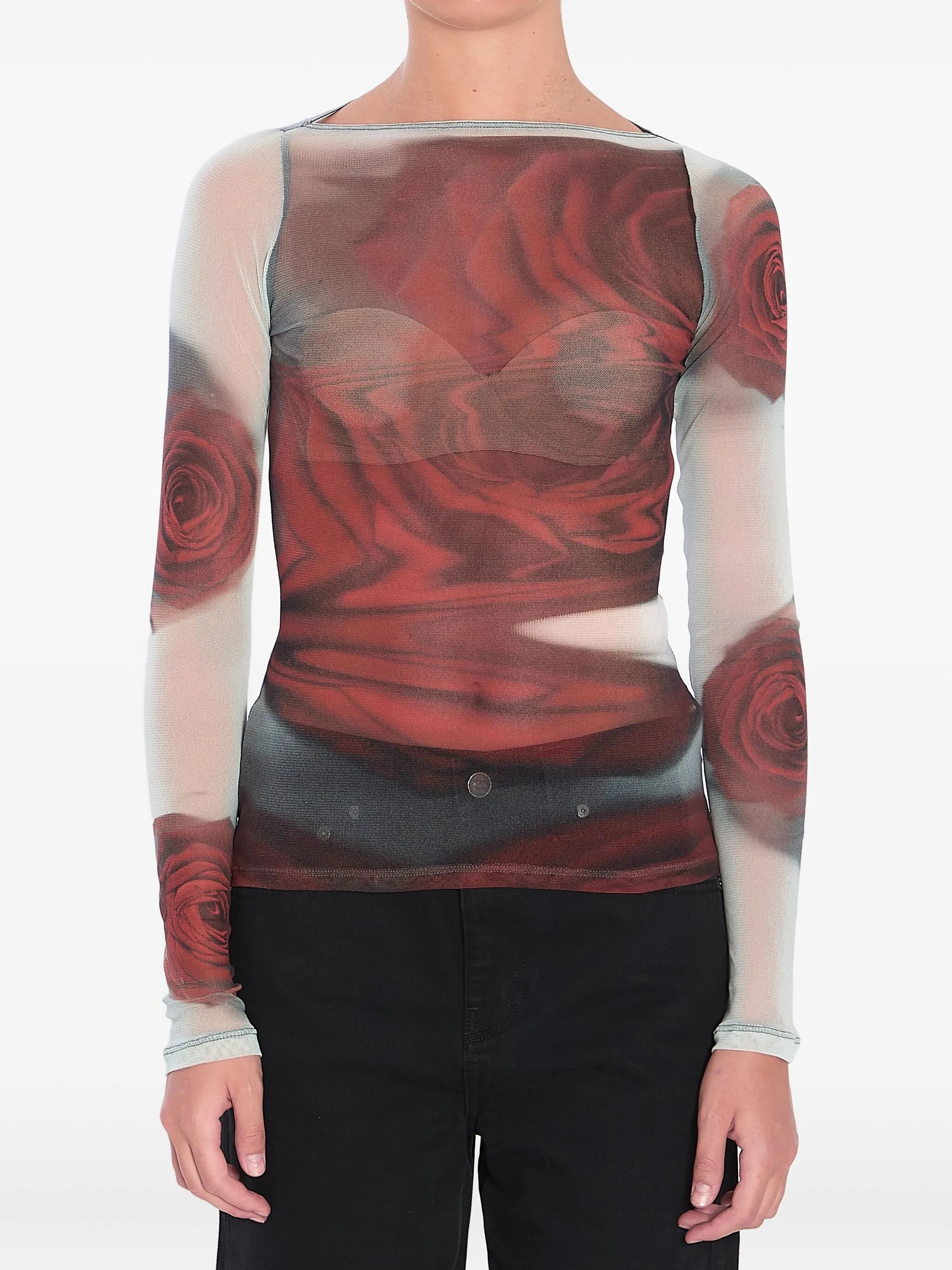 Blurry Roses top