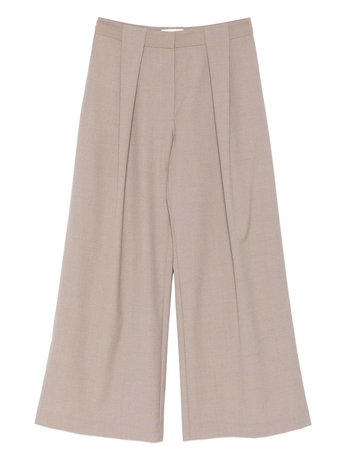 pleat trousers