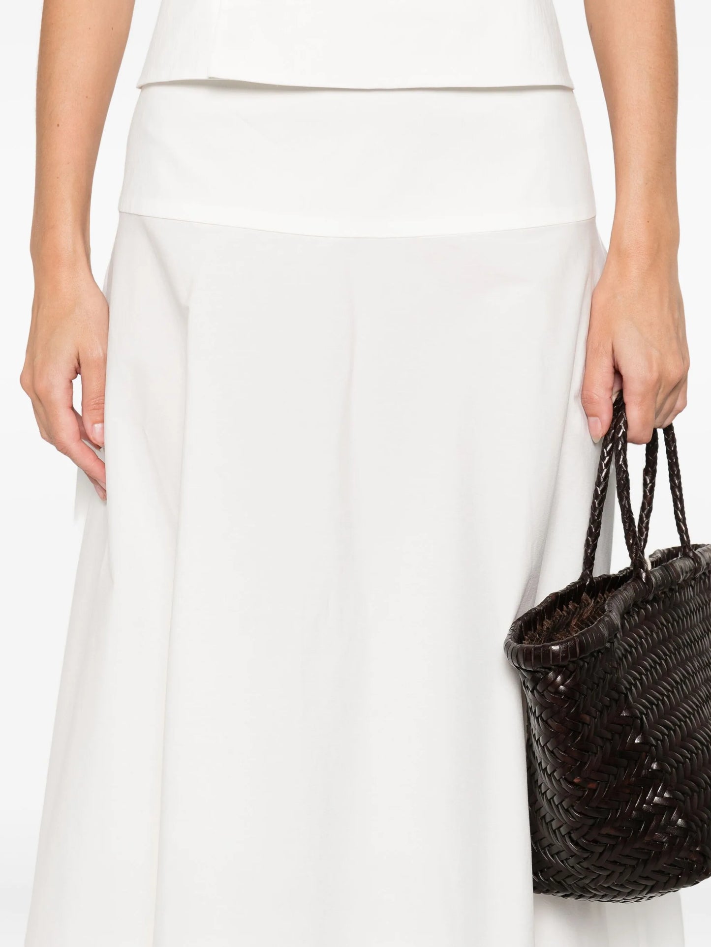 panel  maxi skirt