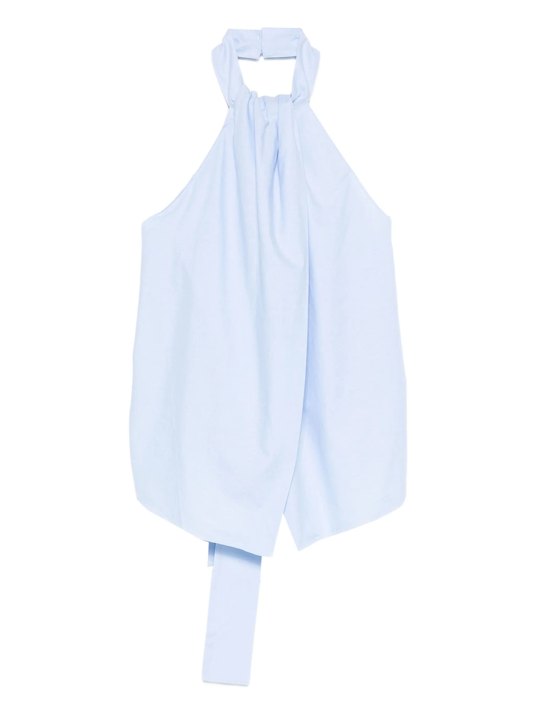 halter tie-back top
