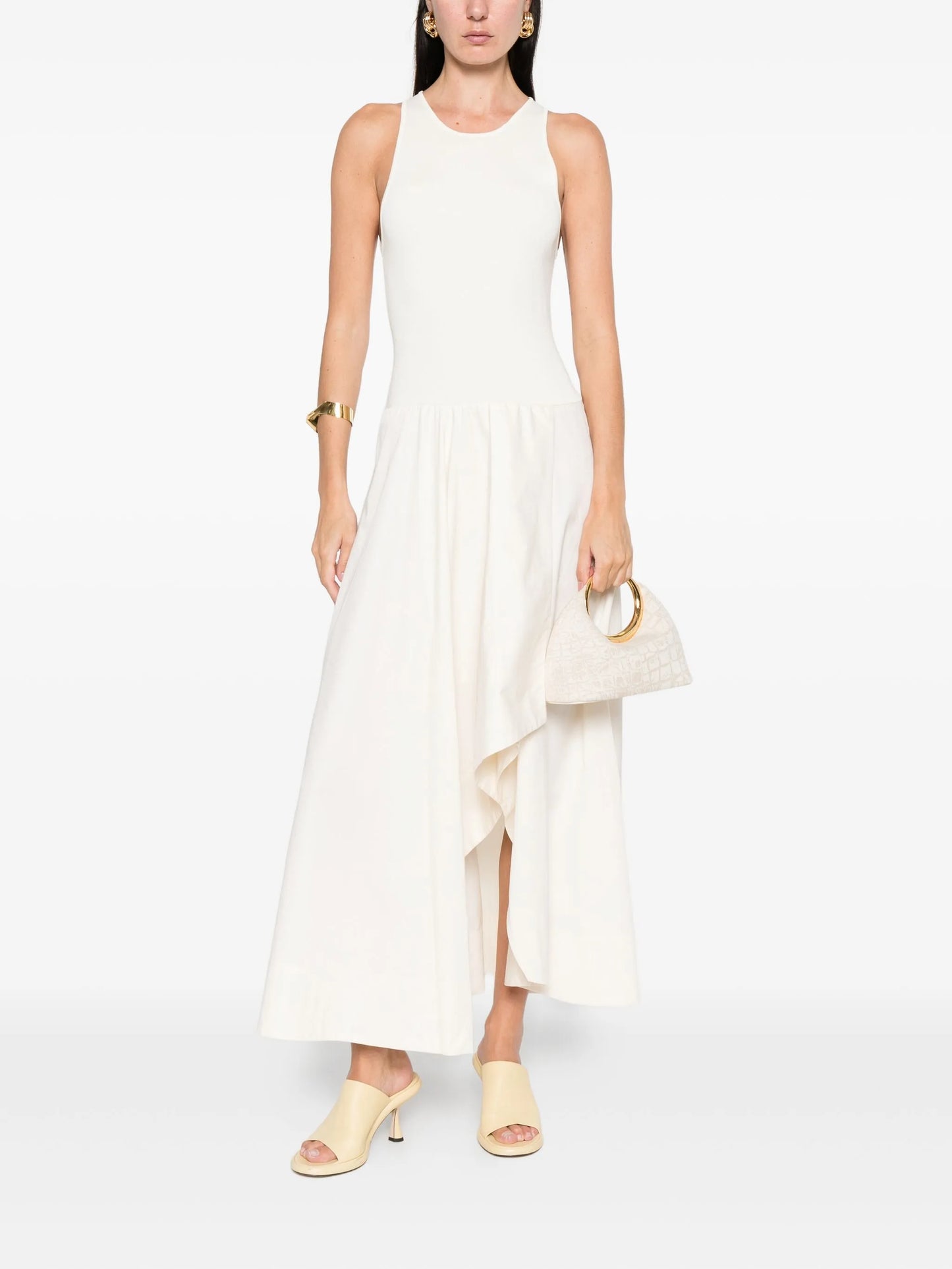asymmetric maxi dress