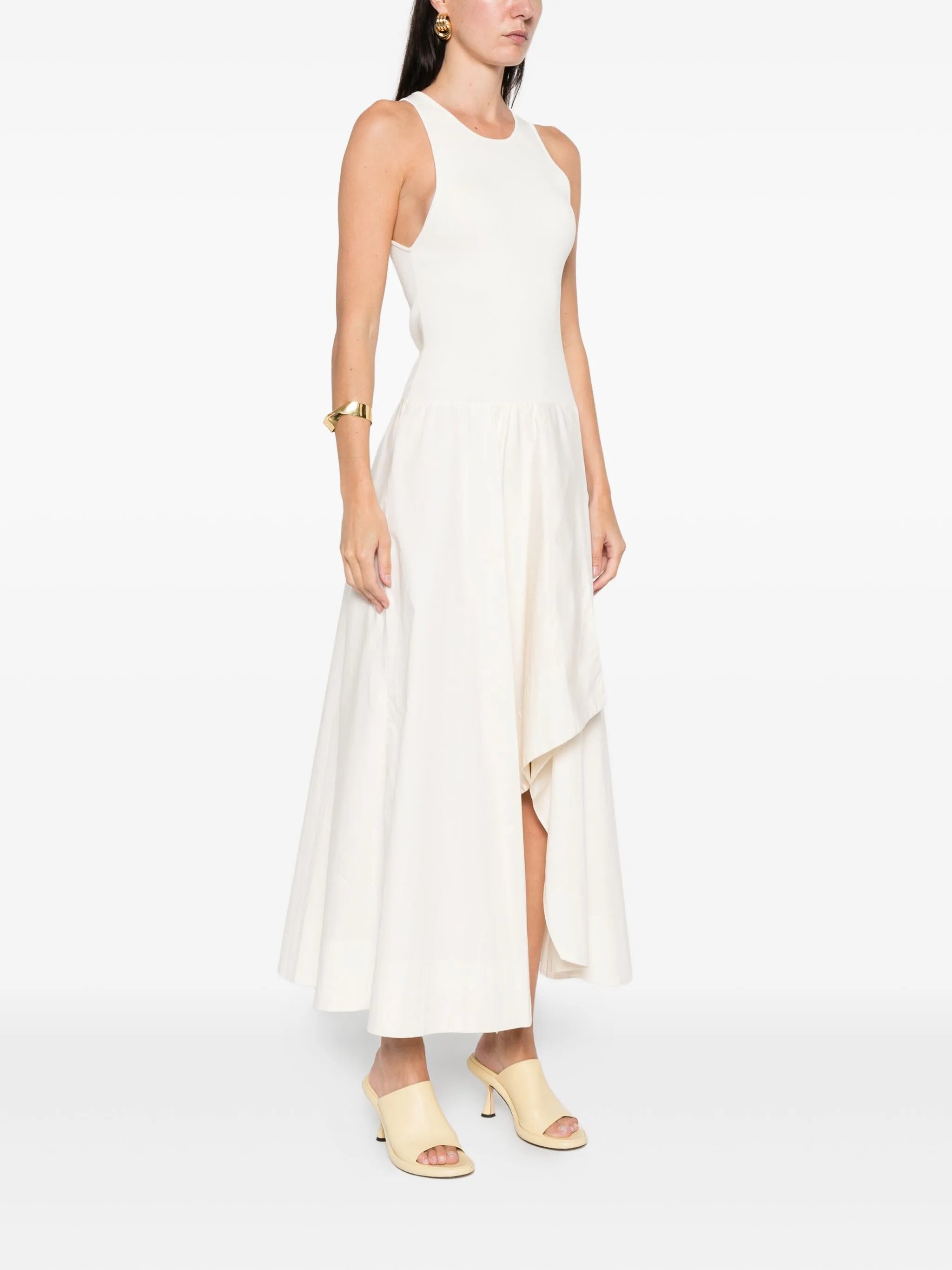asymmetric maxi dress