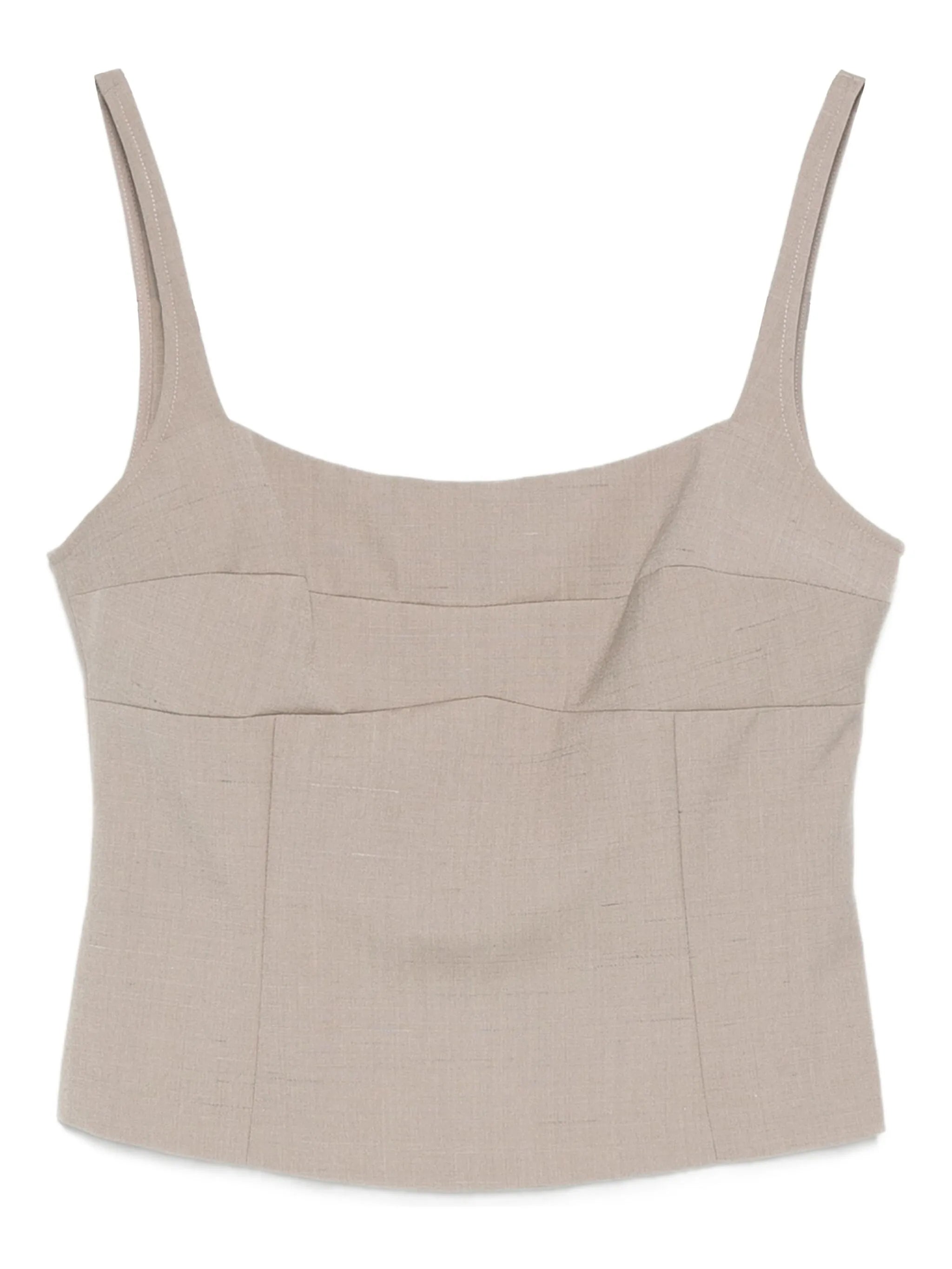 sleeveless top