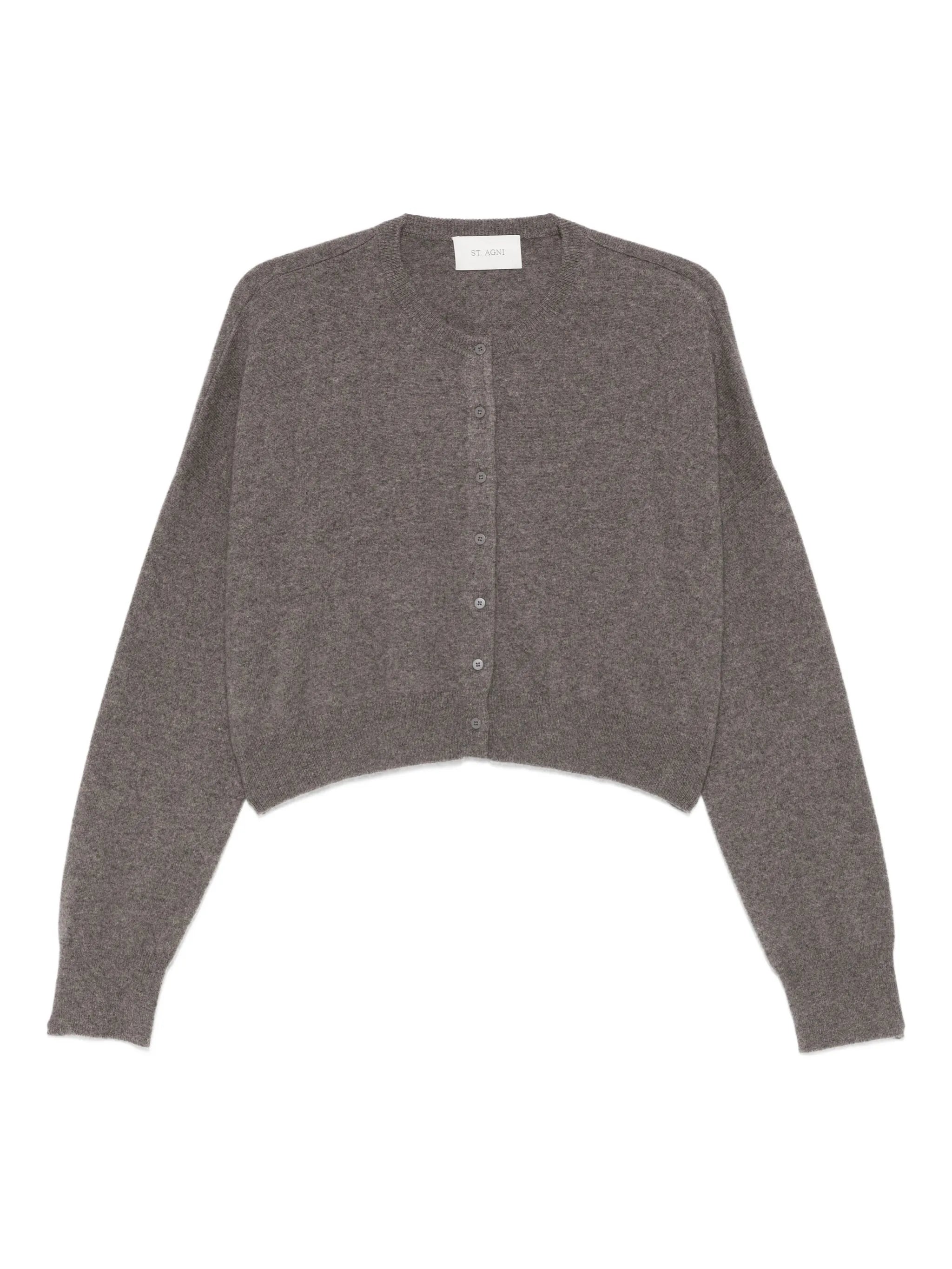 buttoned cardigan