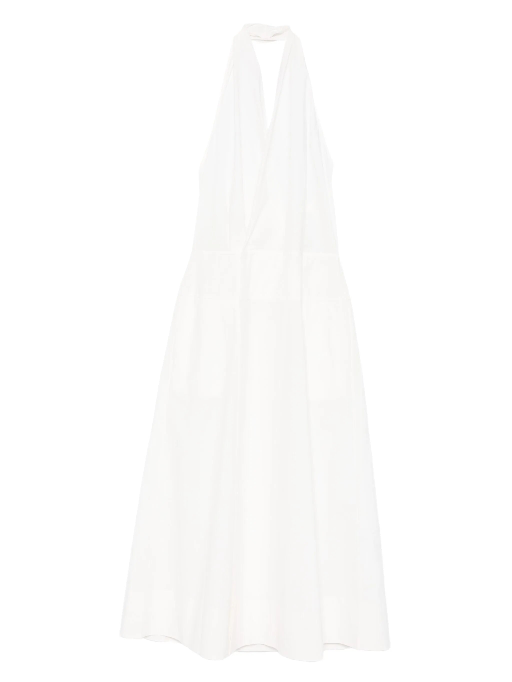 halter midi dress