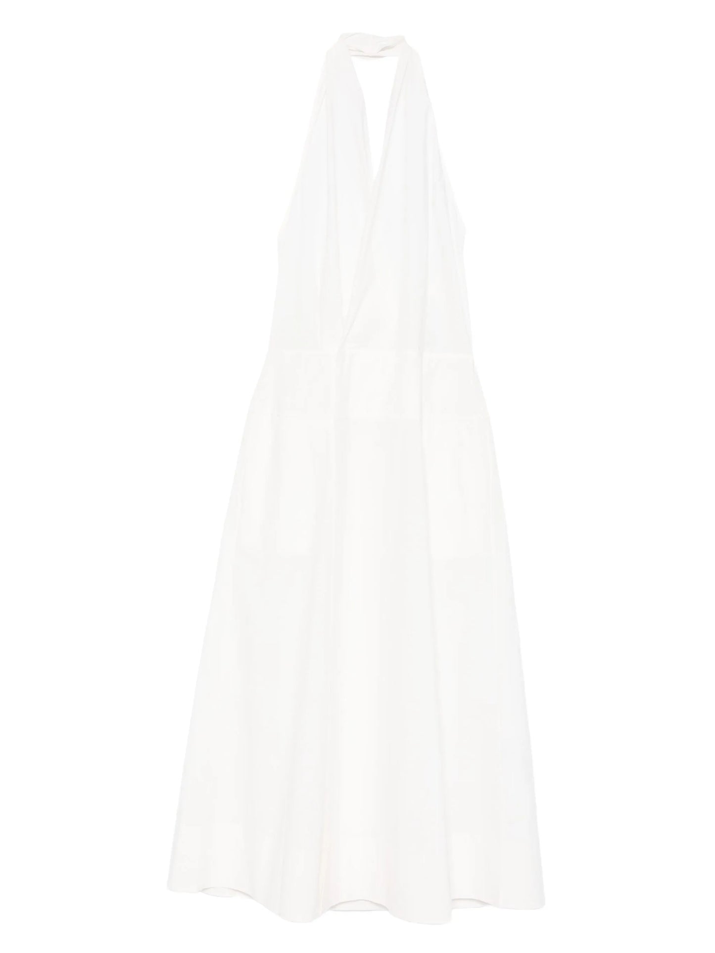 halter midi dress