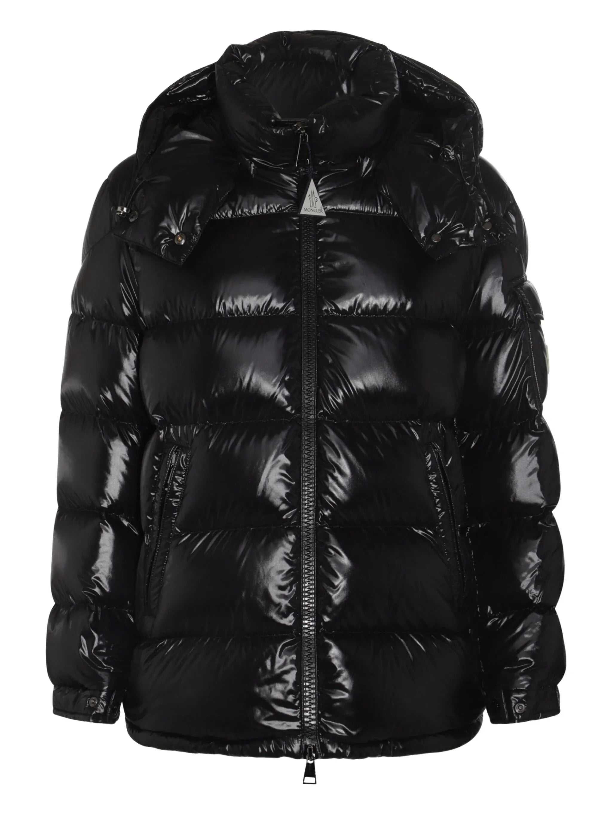 hooded puffer jacket
