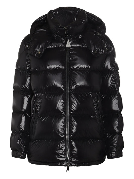 hooded puffer jacket