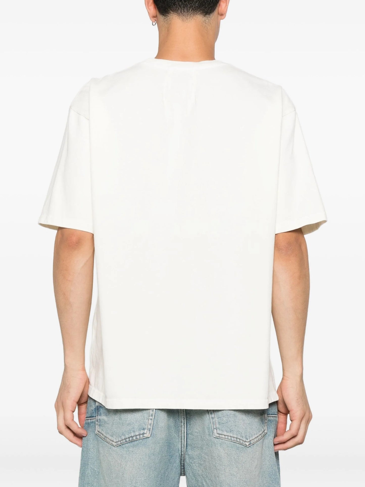 graphic-print logo-detail T-shirt