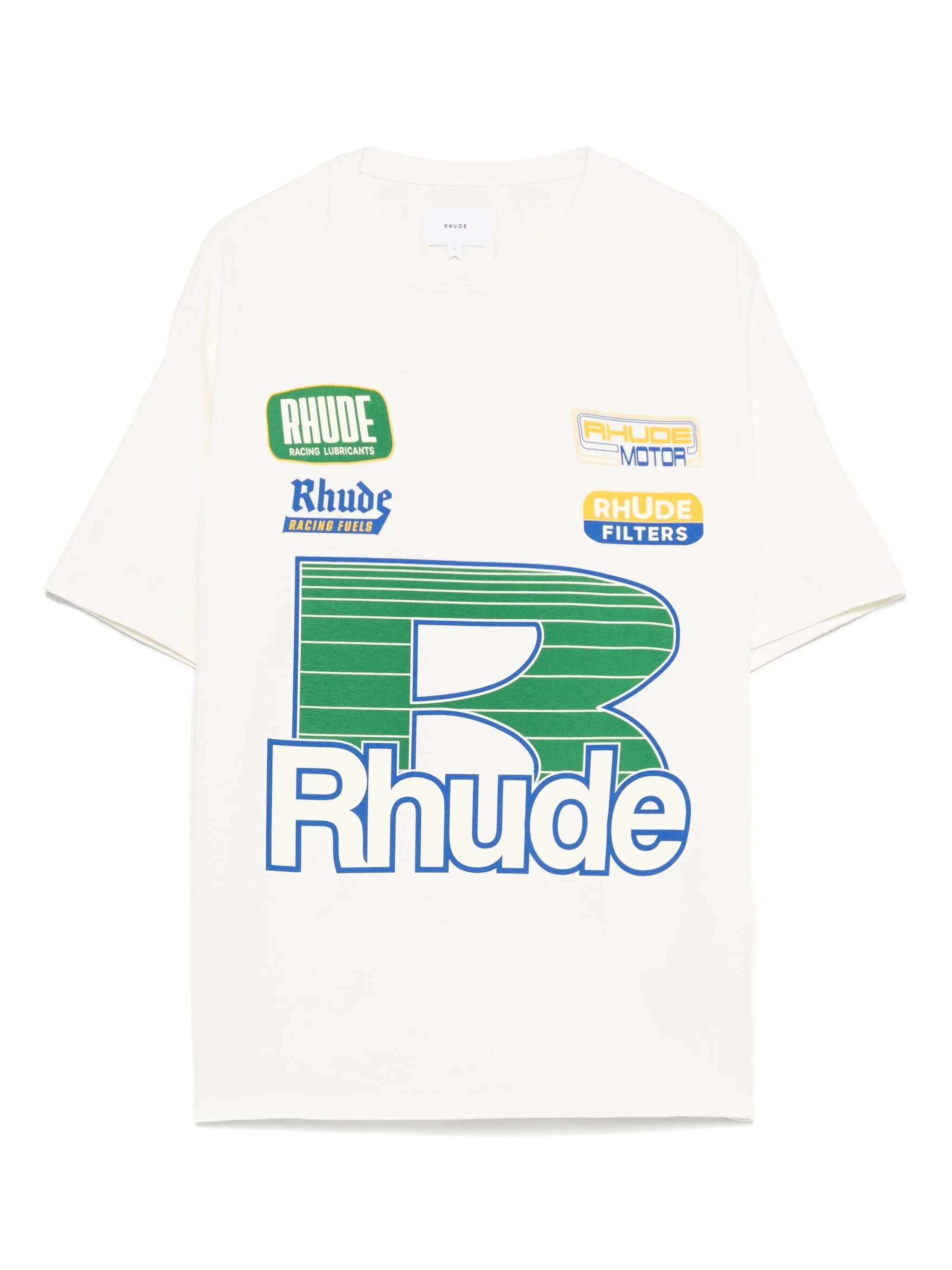 graphic-print logo-detail T-shirt