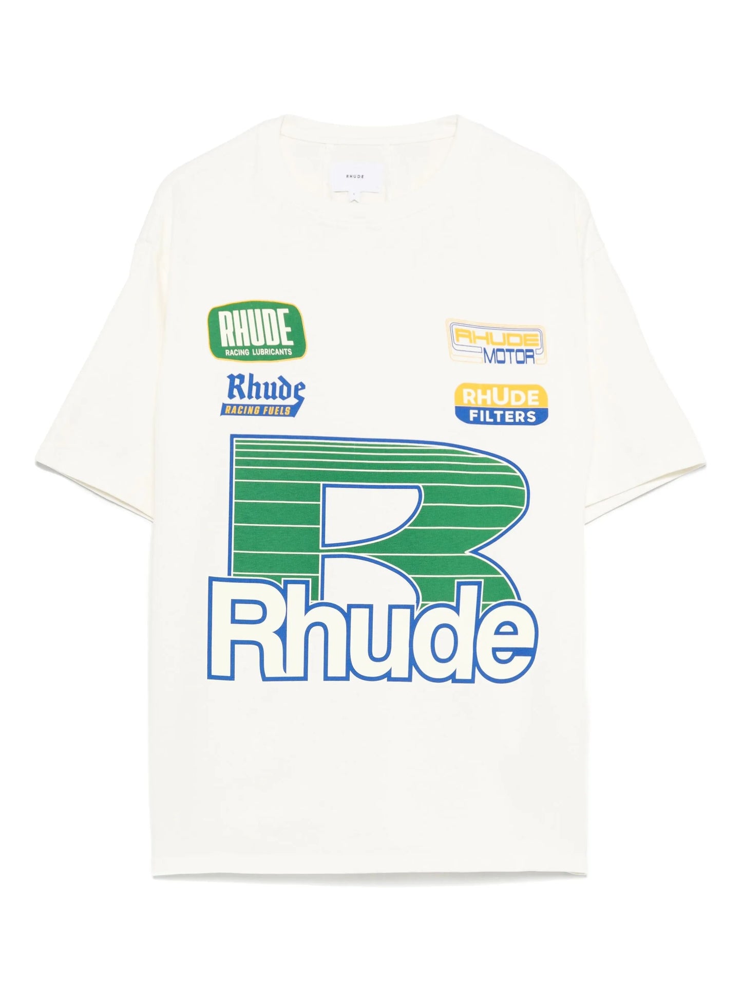 graphic-print logo-detail T-shirt