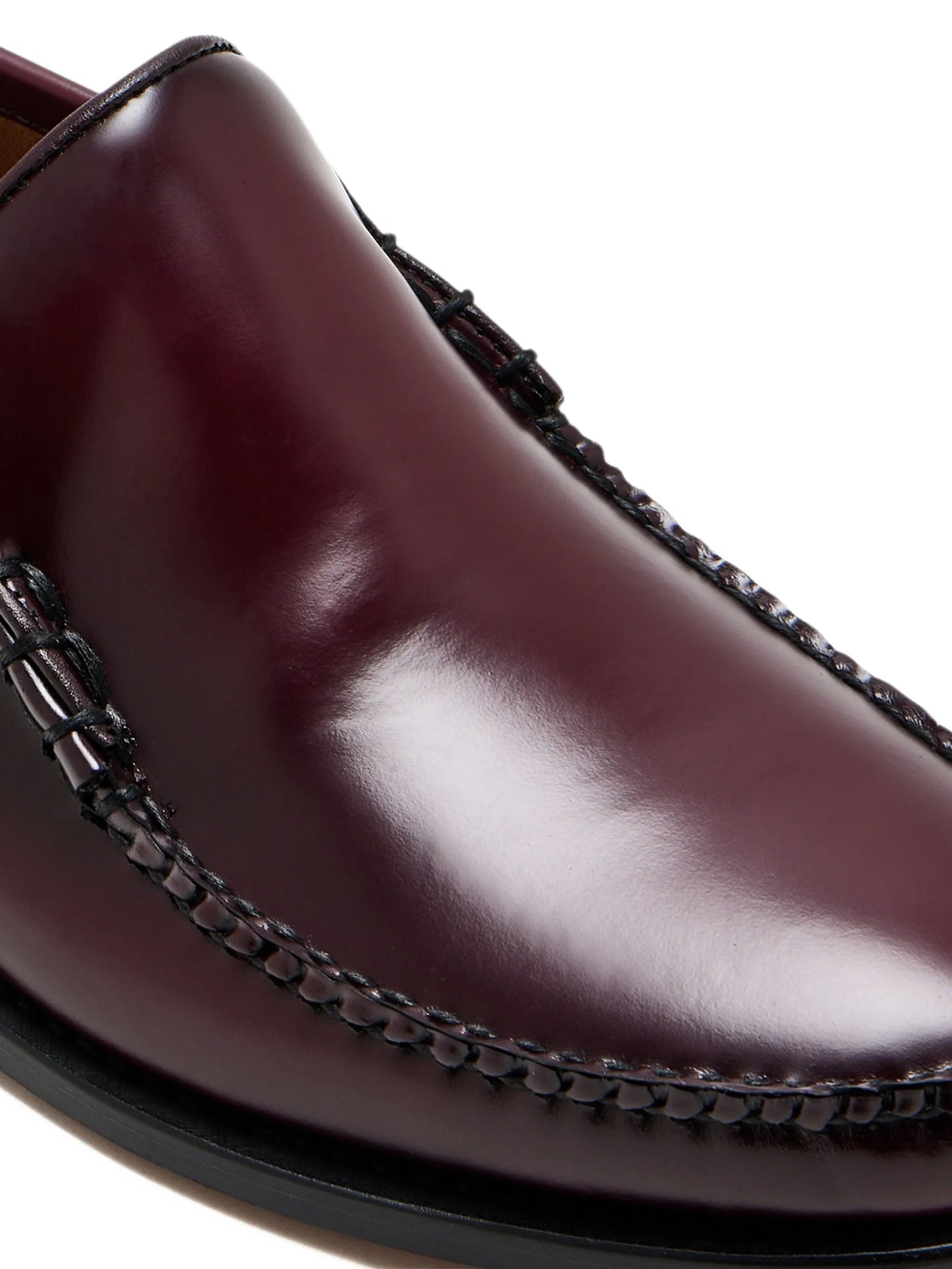 leather mocassin loafers