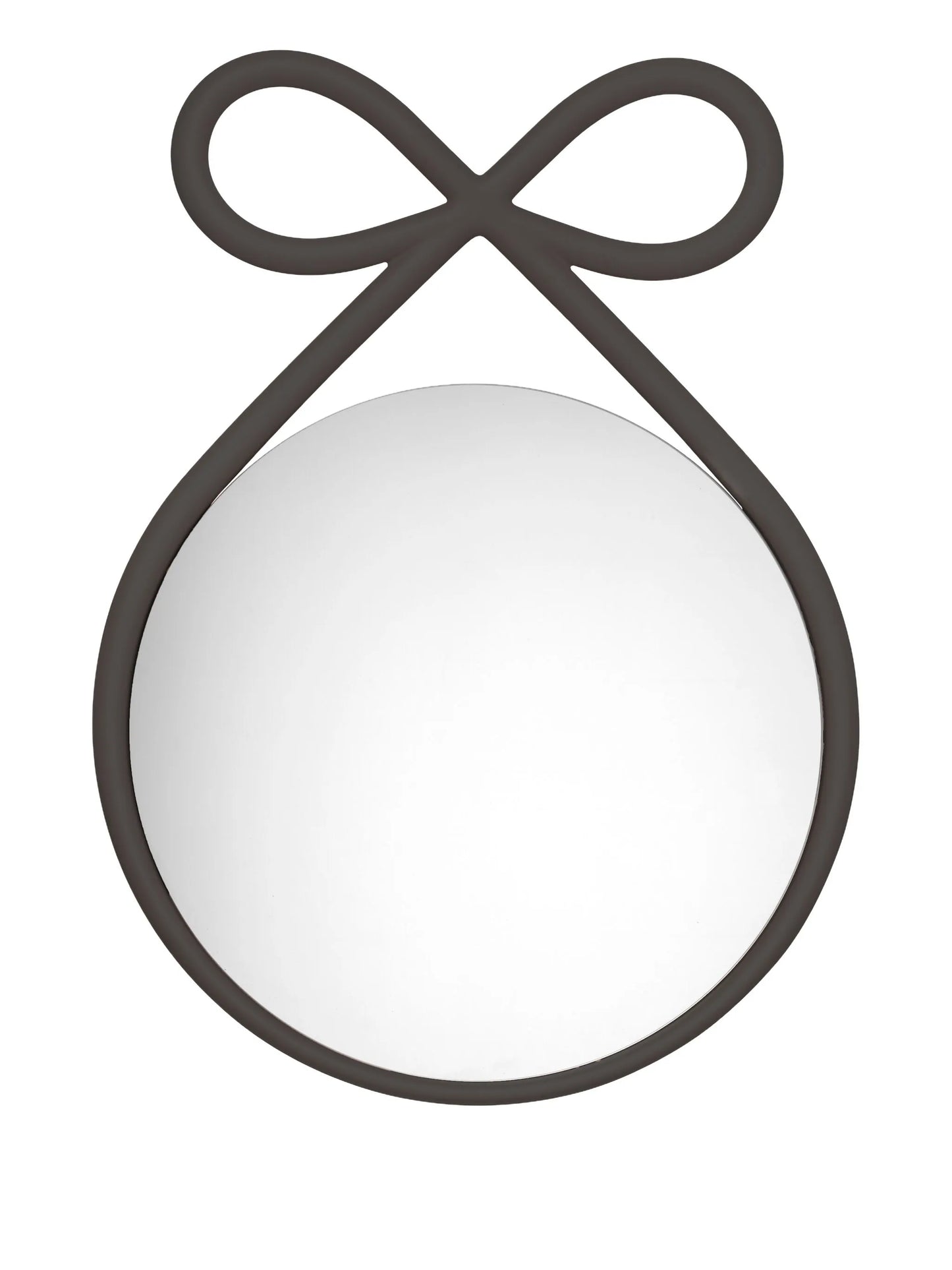 Ribbon-bow mirror
