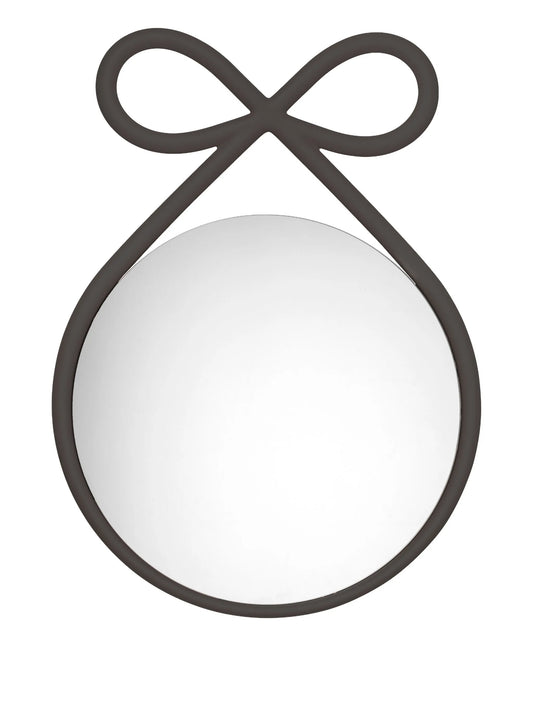 Ribbon-bow mirror