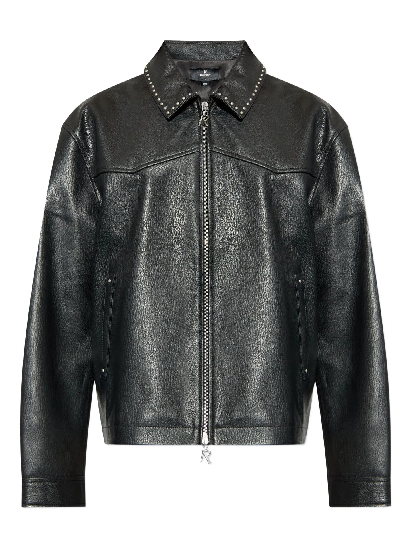 X Iron Maiden Trooper studded leather jacket