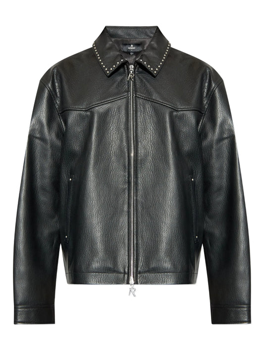 X Iron Maiden Trooper studded leather jacket