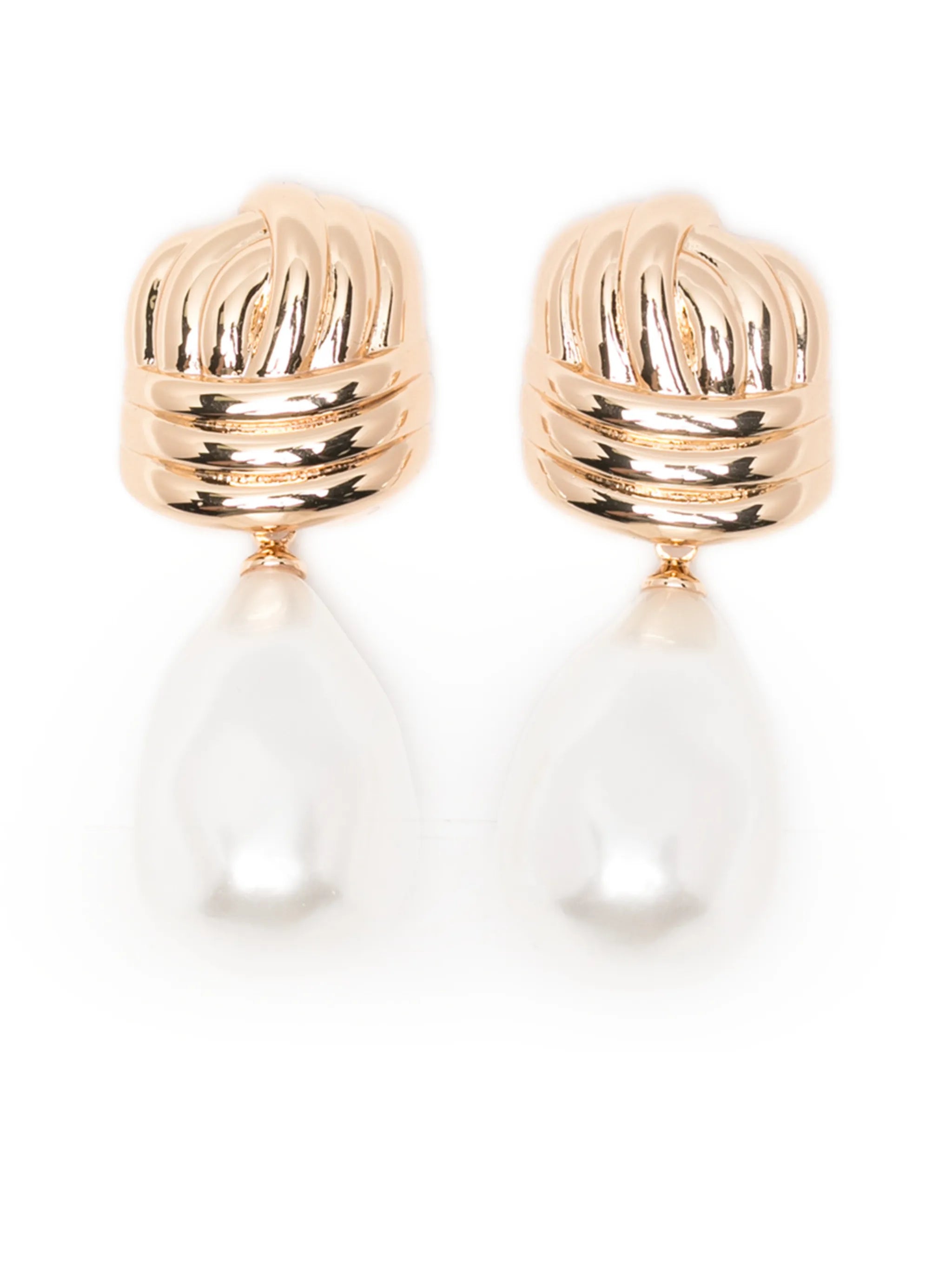 pear-drop earrings