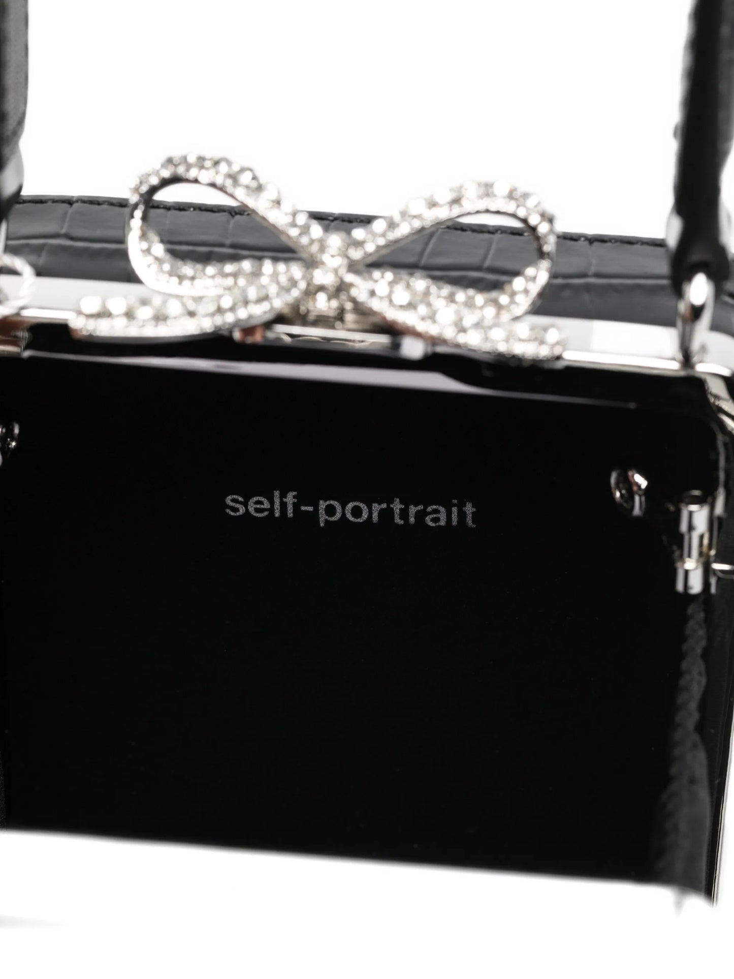 bow-detail top-handle mini bag