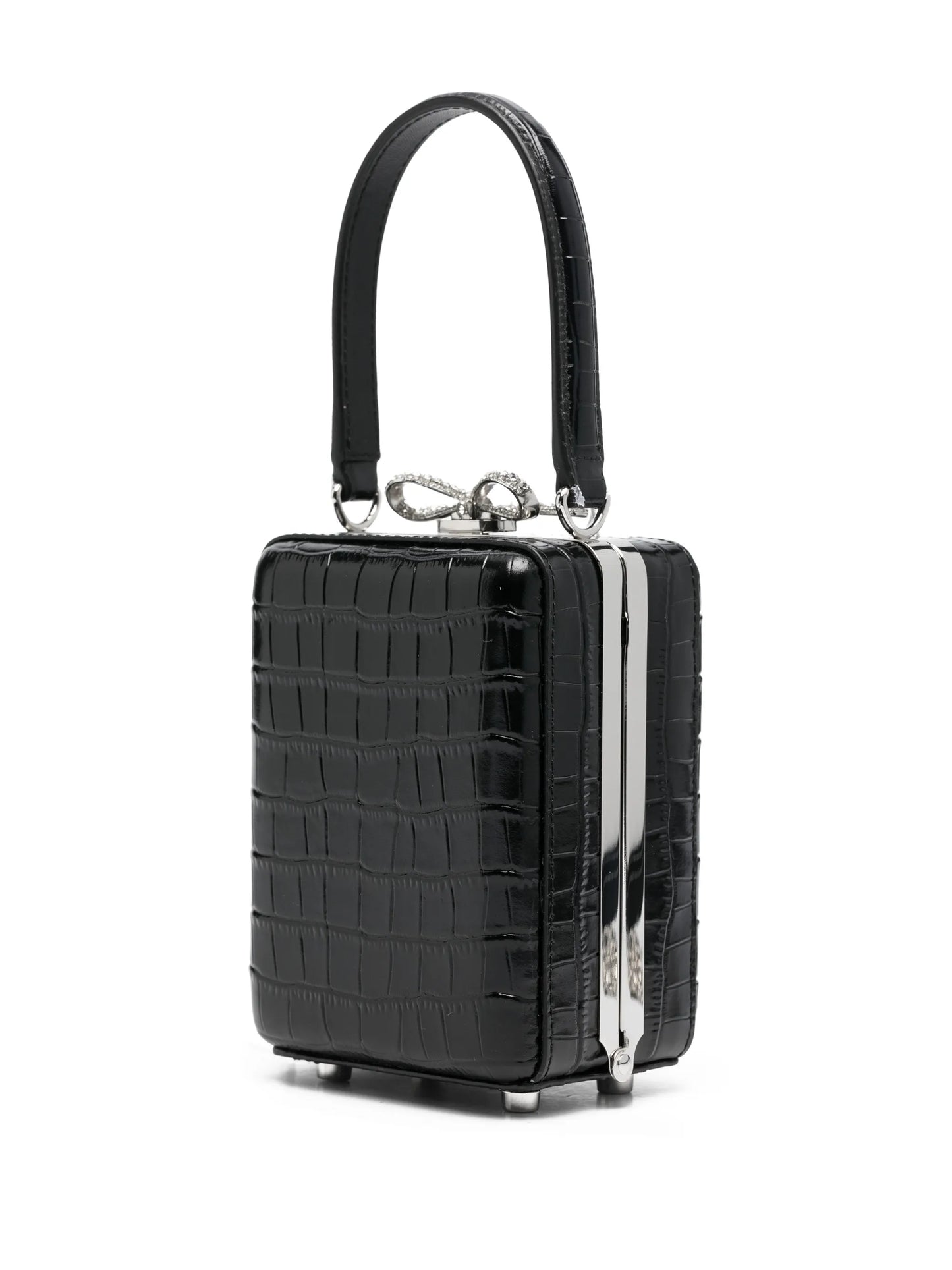 bow-detail top-handle mini bag