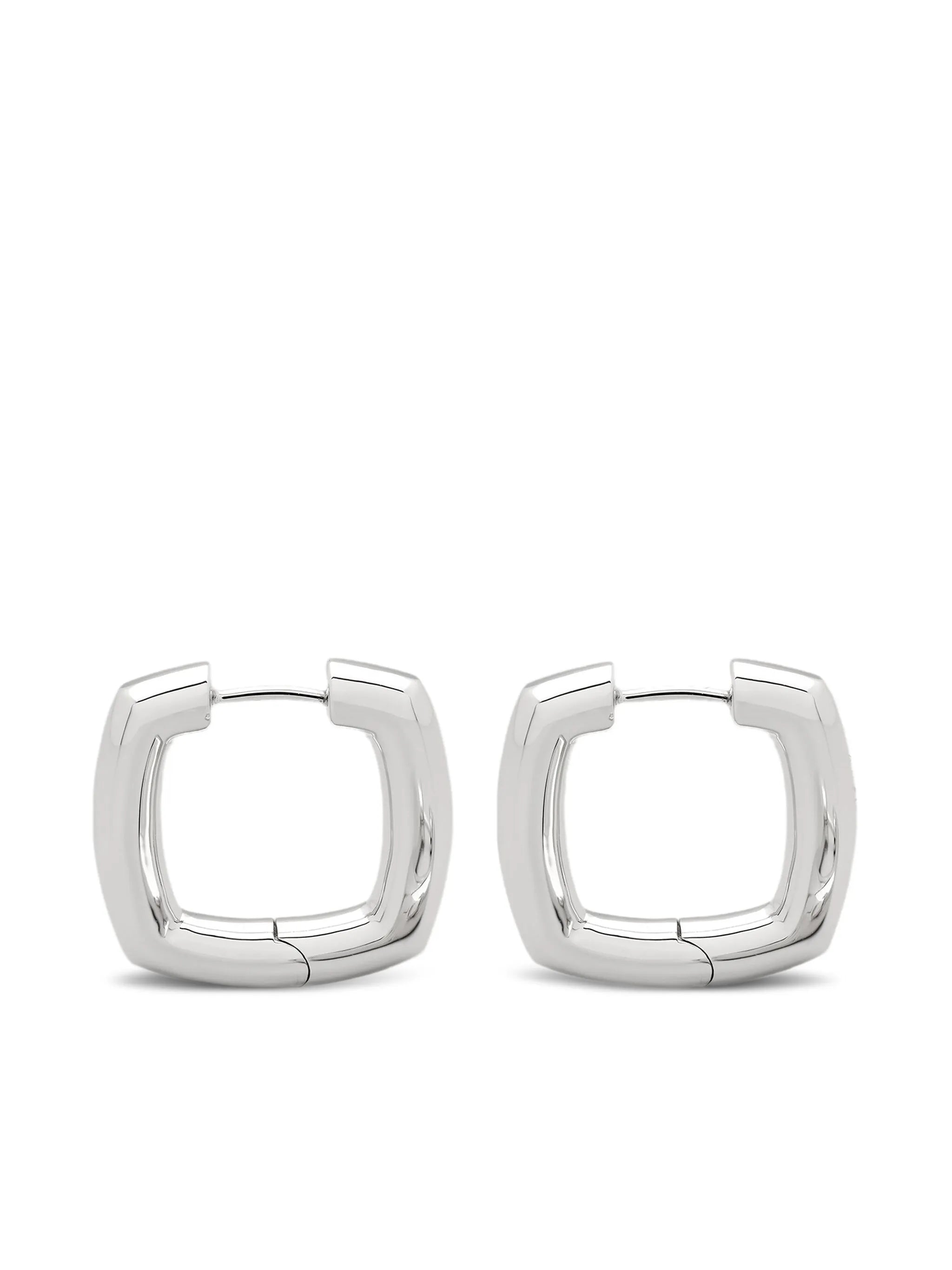 metal hoops earrings