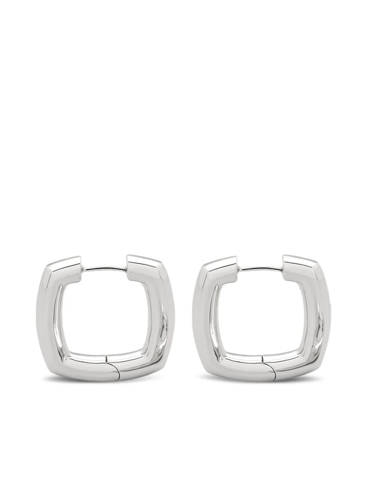 metal hoops earrings
