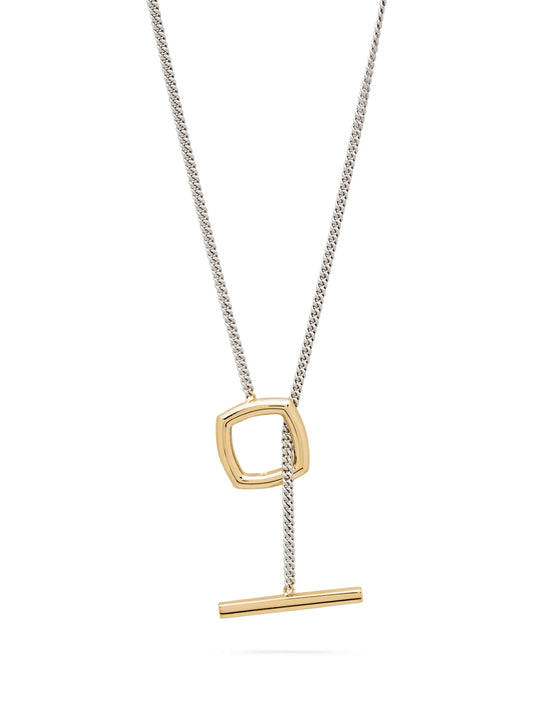 square-shape necklace