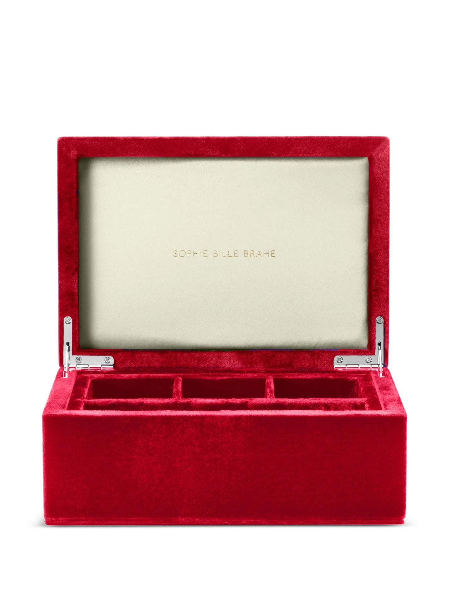 large velvet jewellery box