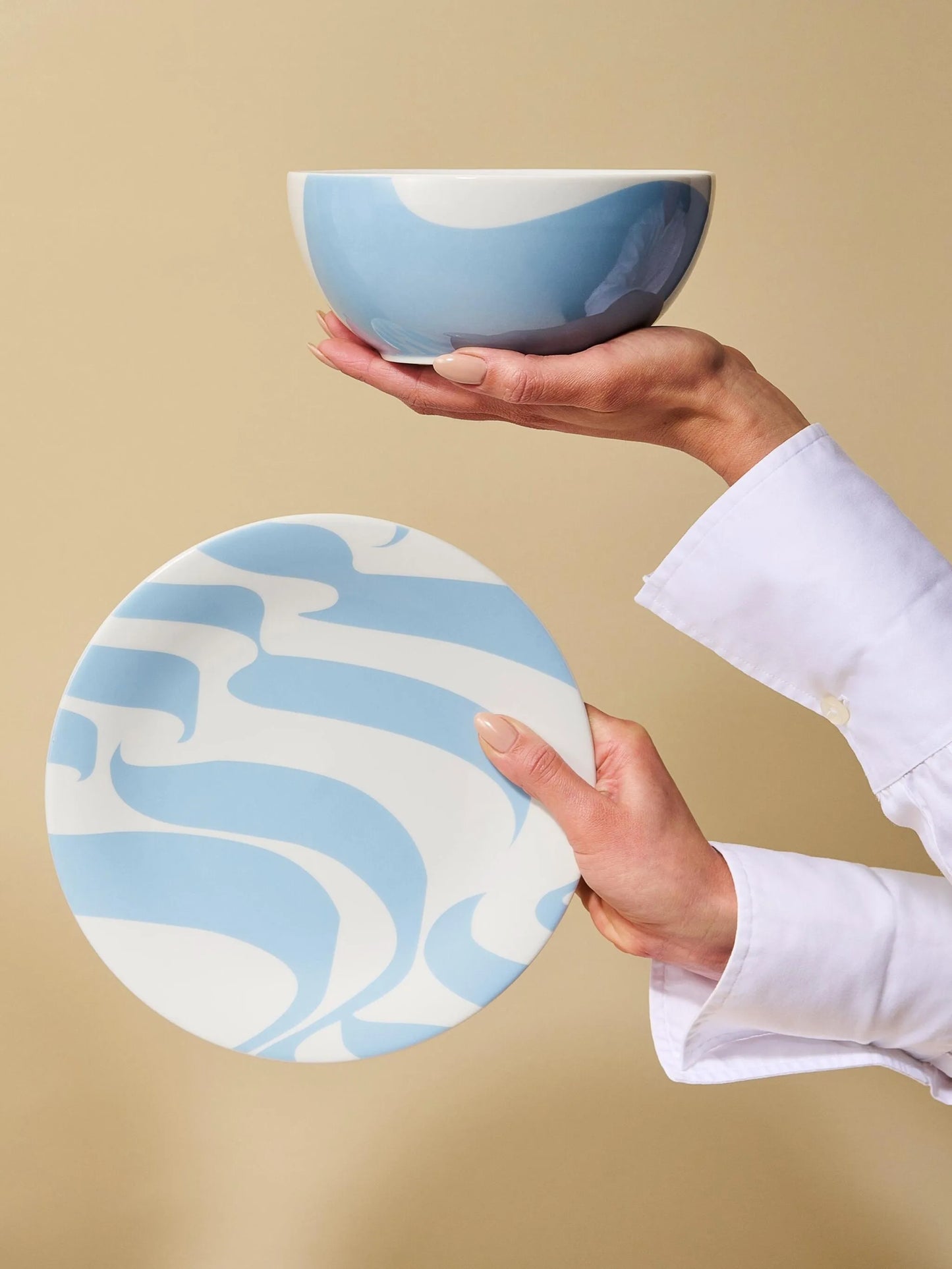 colourblock wave plates (set of four)