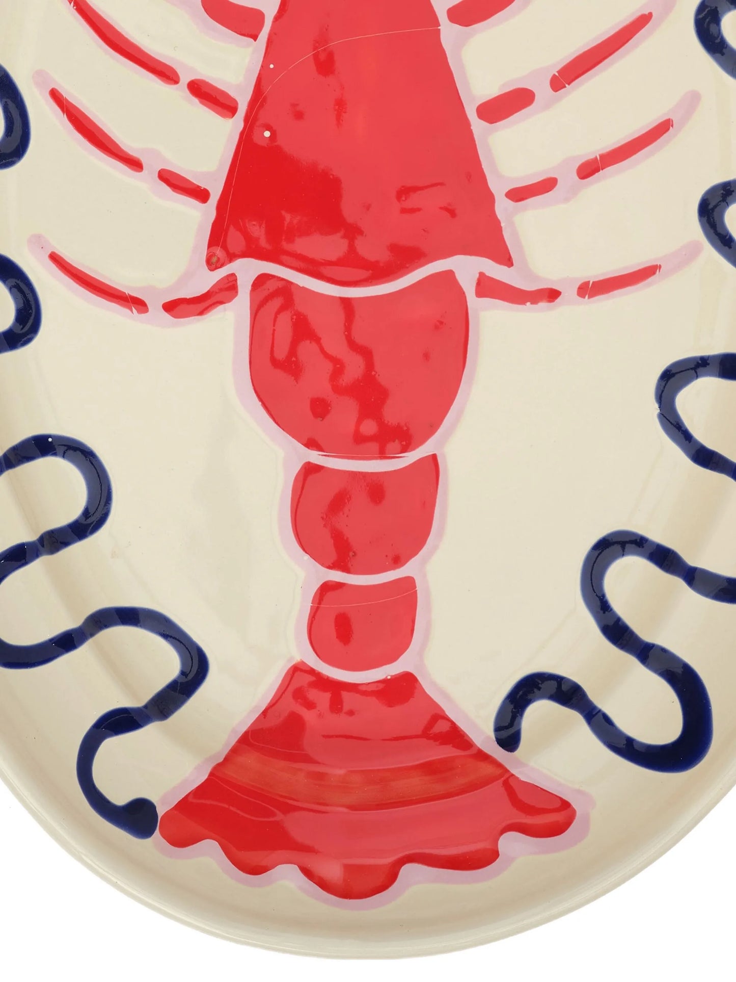 Lobster ceramic platter