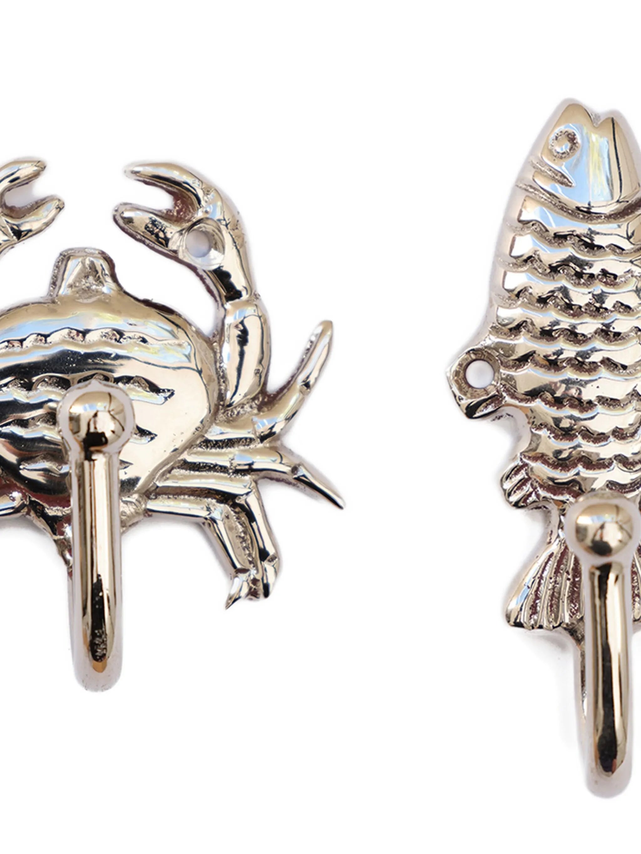 poisson lobster crab hooks (set of three)