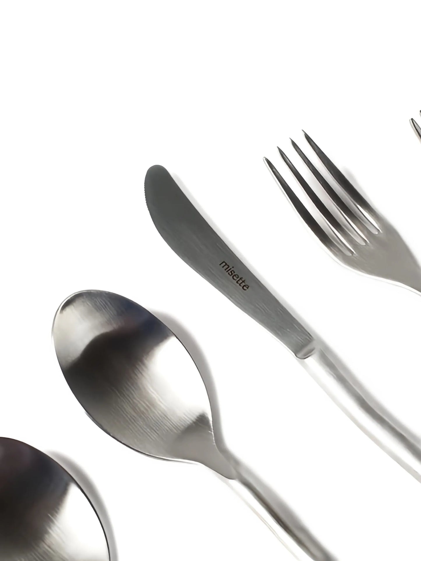 Squiggle matte cutlery set (five pieces)