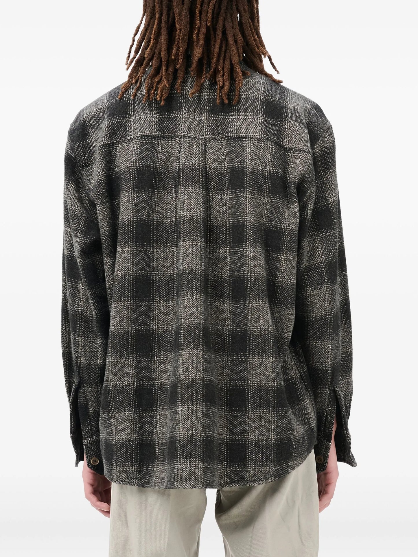 checked cotton shirt