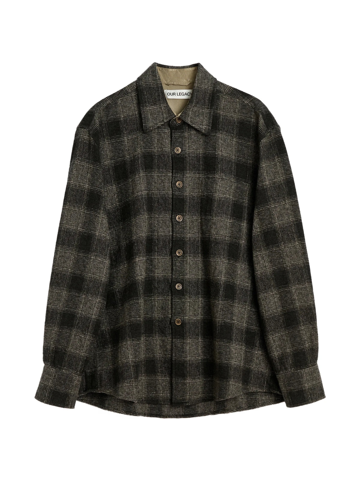 checked cotton shirt