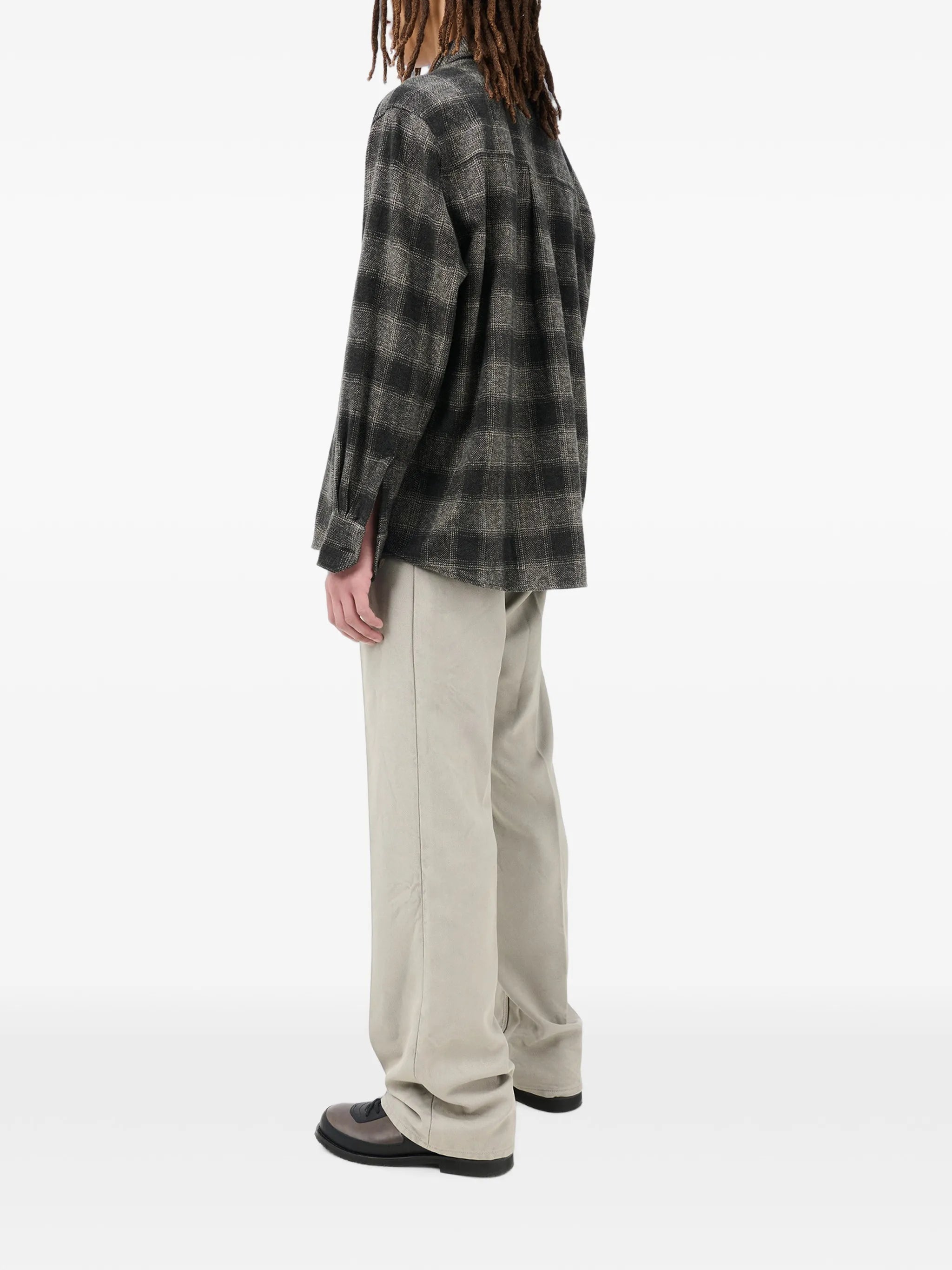 checked cotton shirt