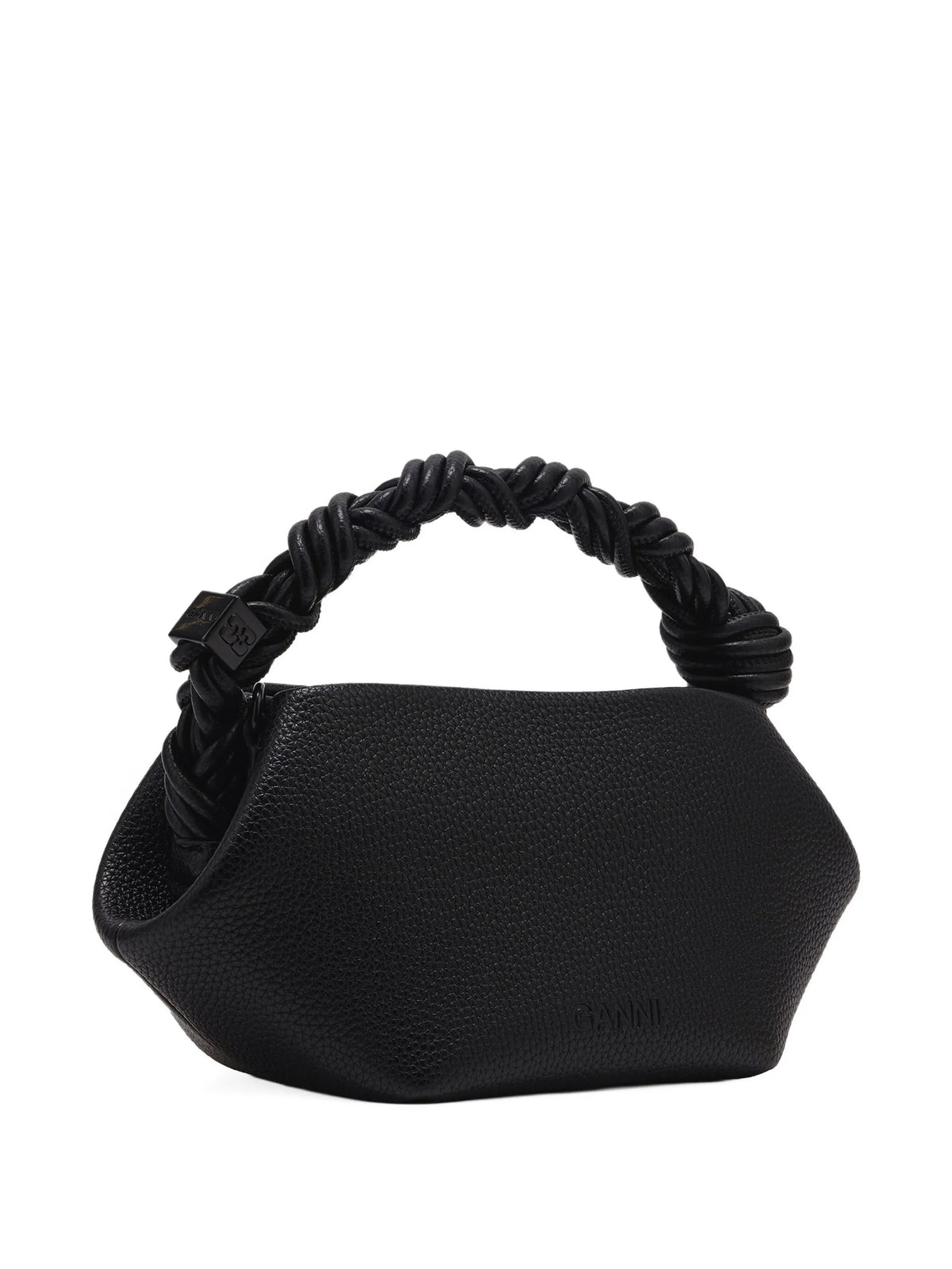 mini Bou knot-detail pebbled shoulder bag