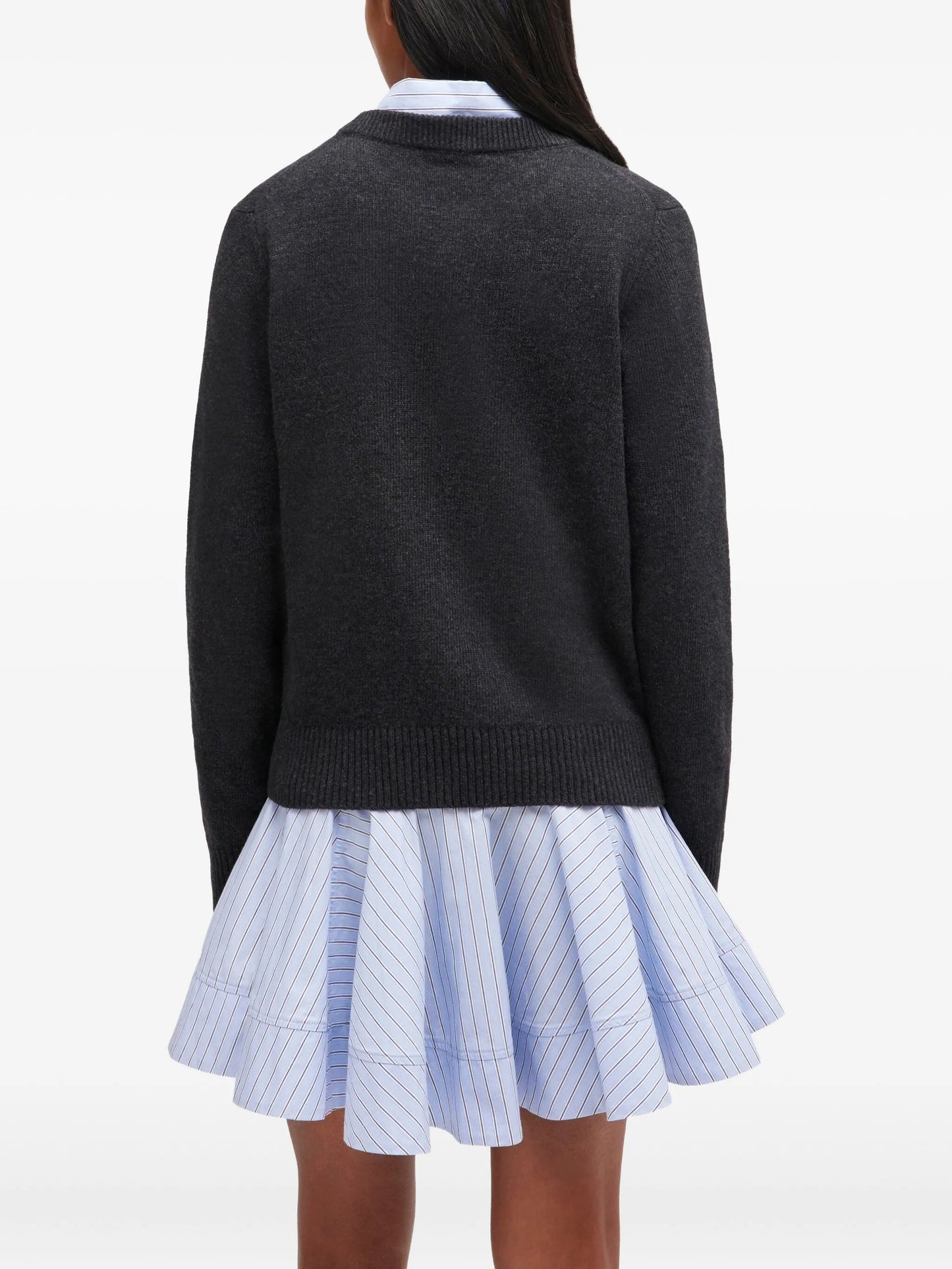Puppy-logo crew-neck sweater