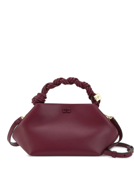 Bou braided-handle leather tote bag