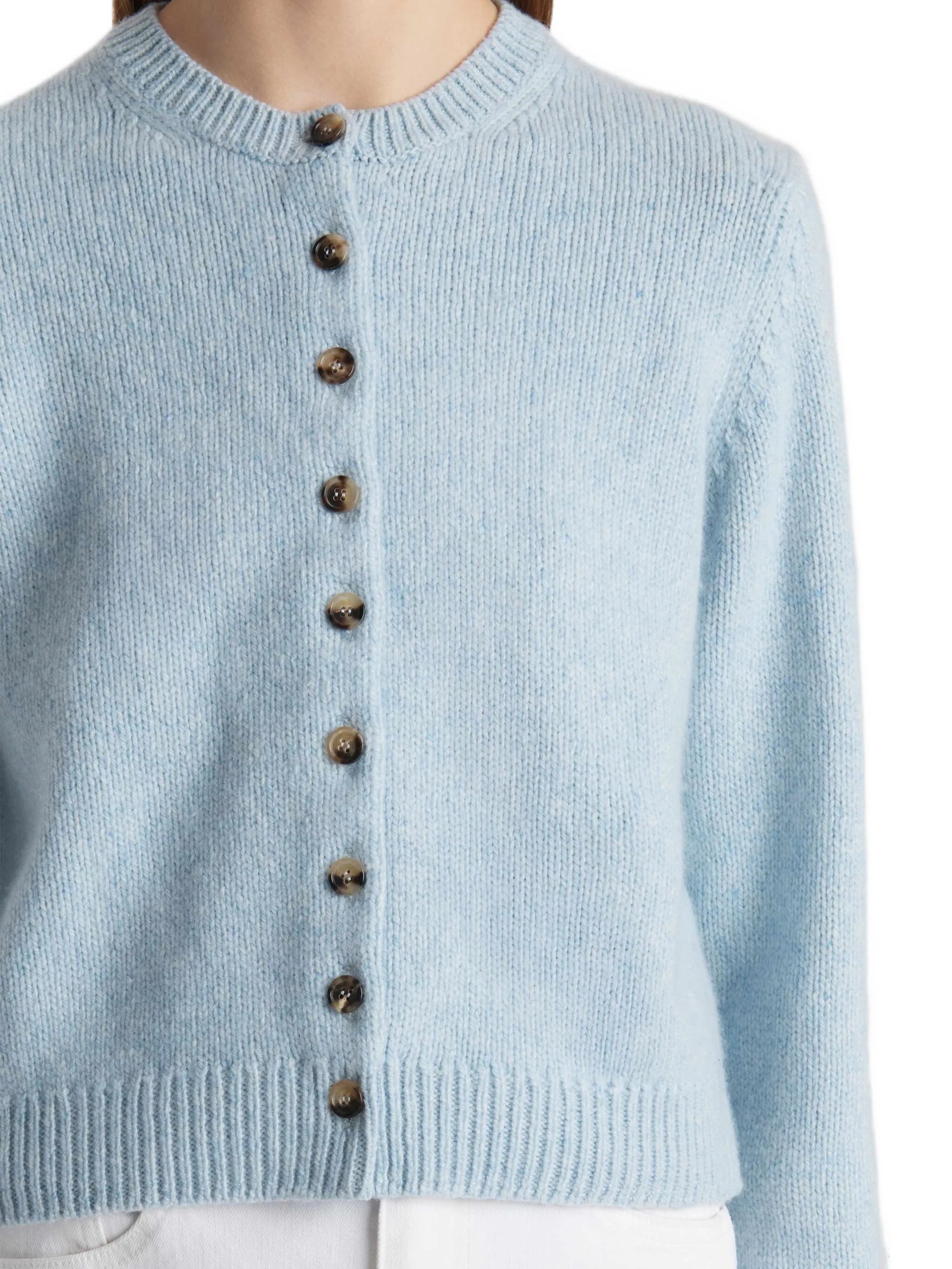 Everheart button-front cashmere cardigan