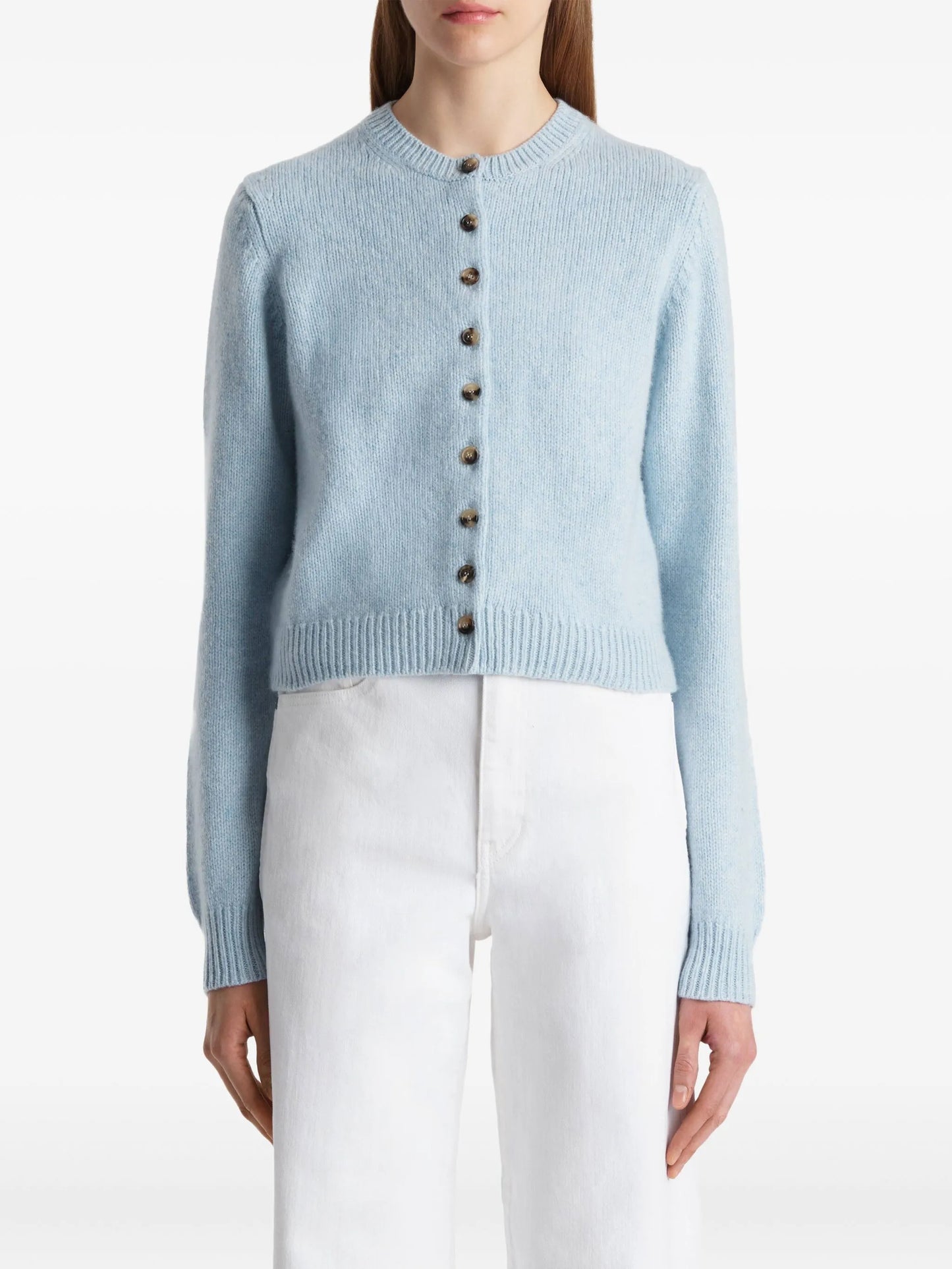 Everheart button-front cashmere cardigan