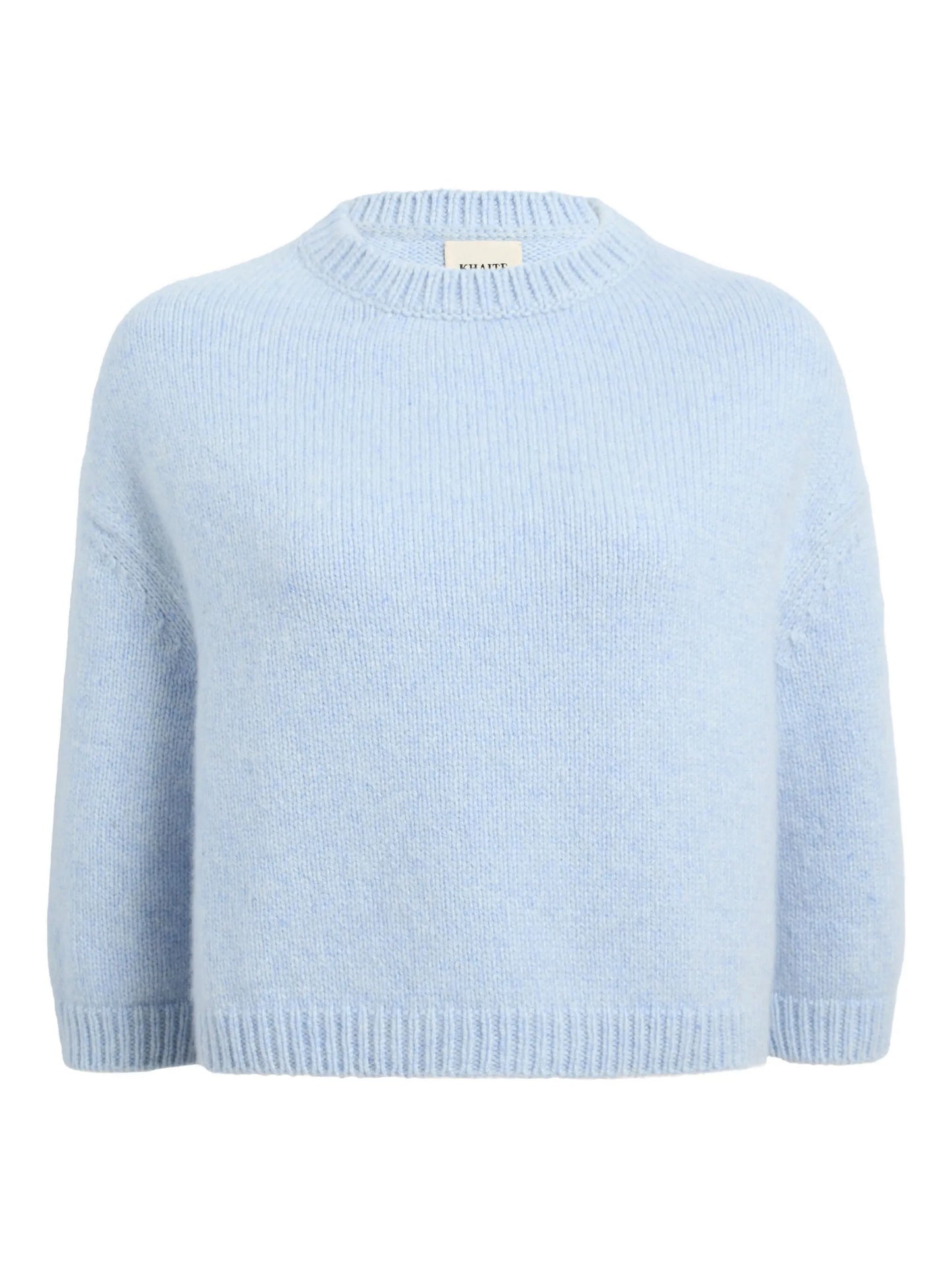 Sabina crew-neck cropped sweater