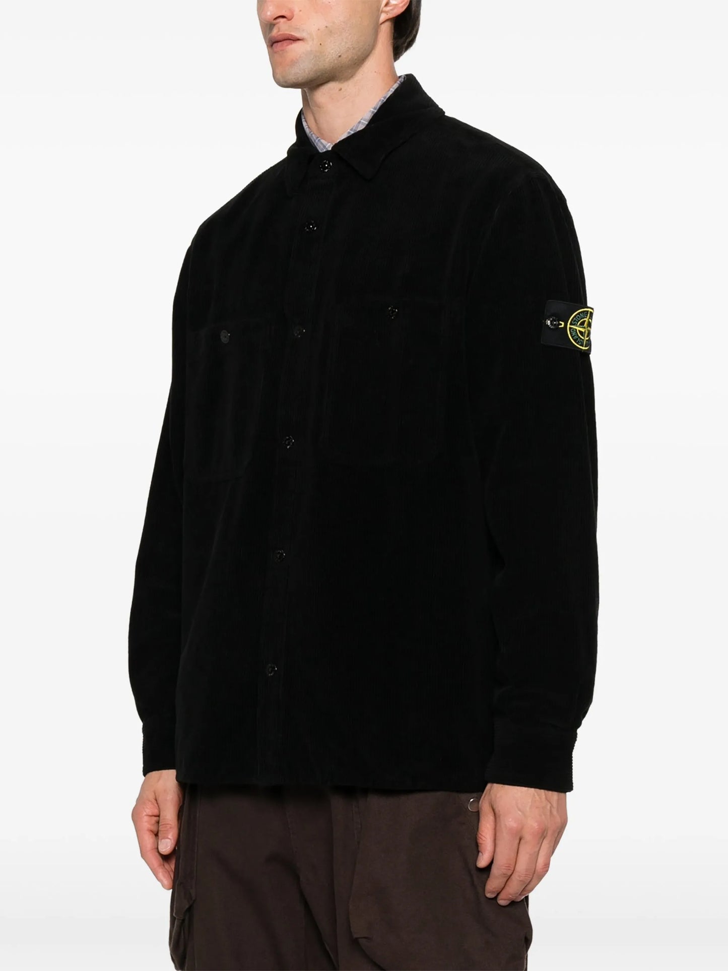 long-sleeved cotton shirt