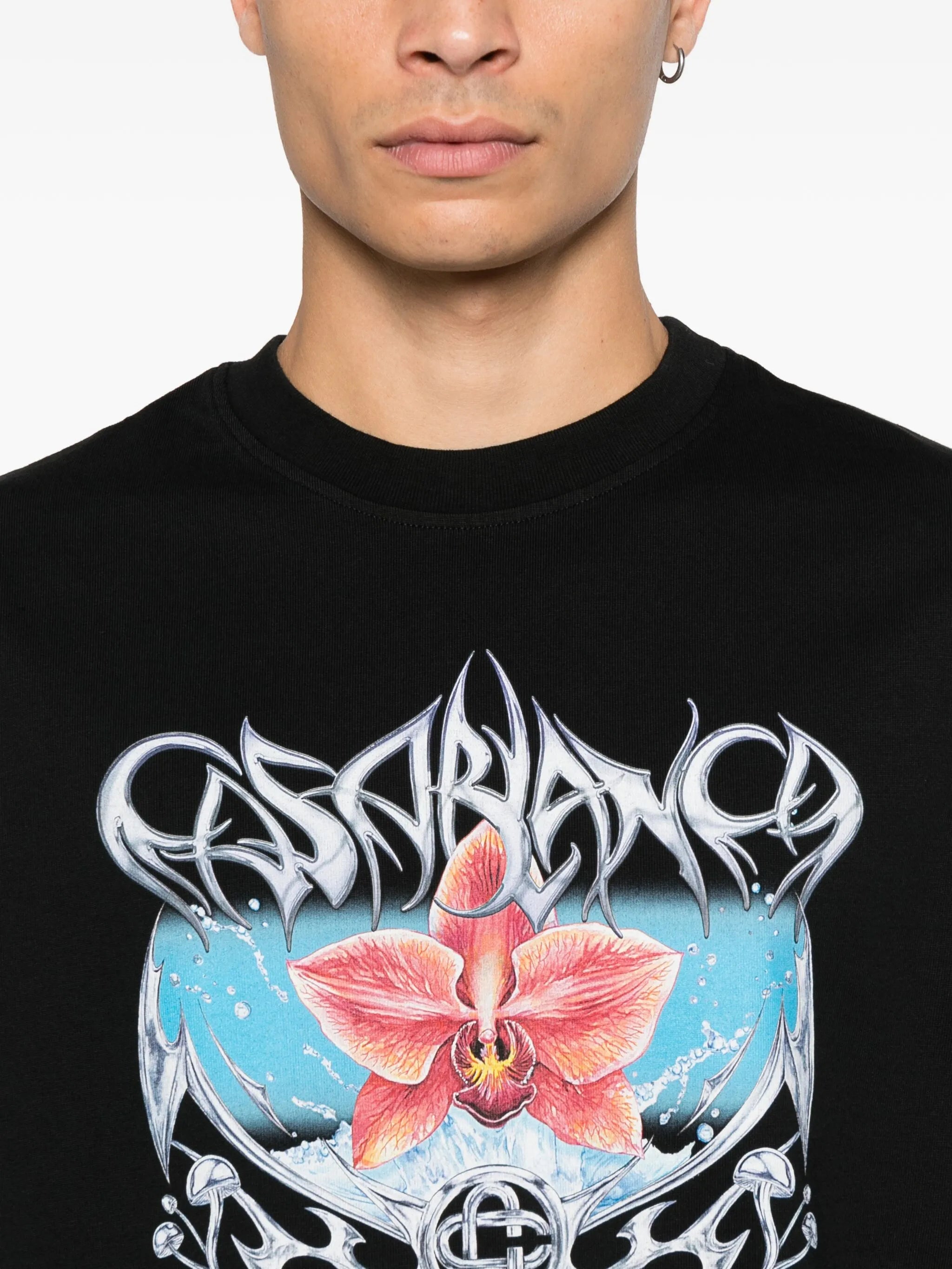 graphic-print T-shirt