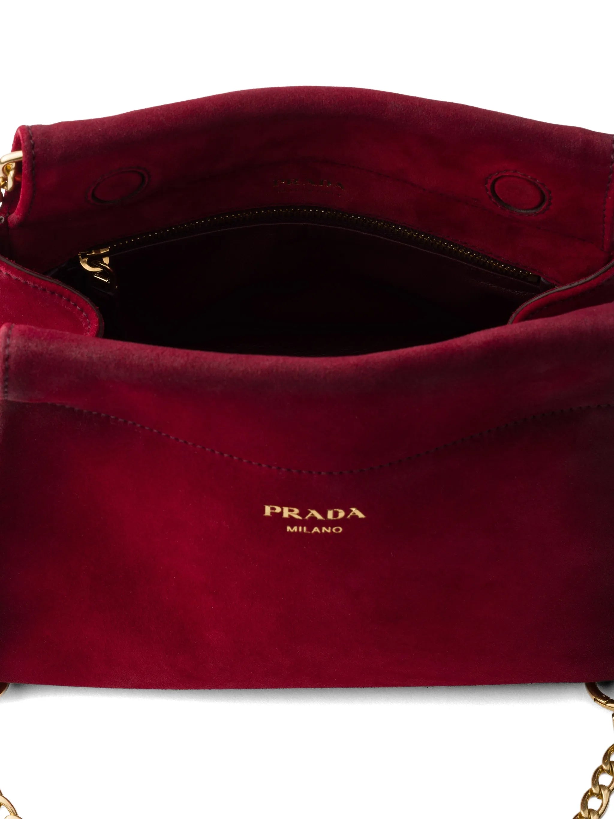 mini Enchaîné chain-strap logo-lettering shoulder bag
