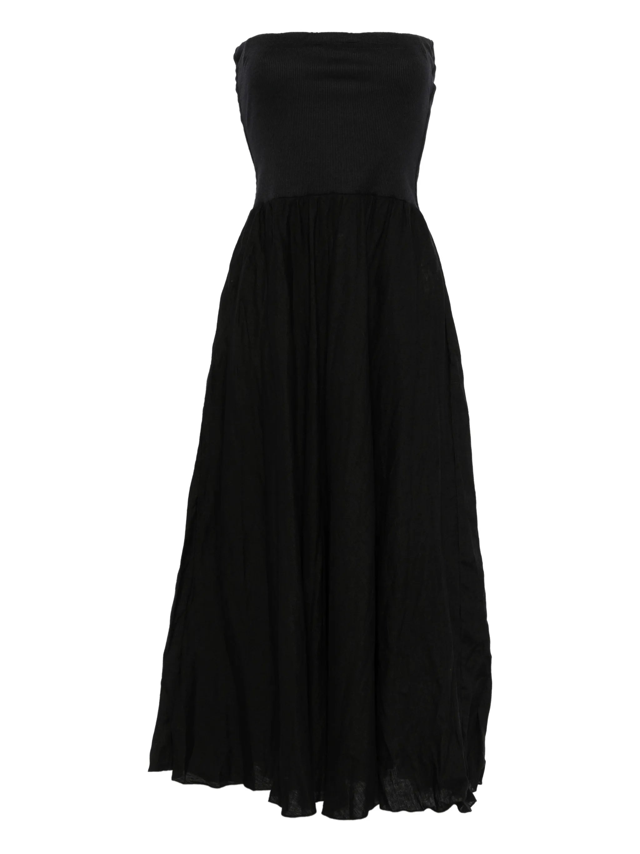 panelled maxi skirt